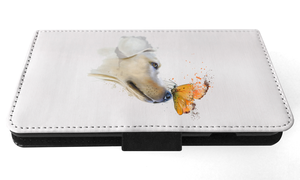 FLIP CASE FOR APPLE IPHONE|WATERCOLOUR DOG LABRADOR ART - Picture 151 of 193