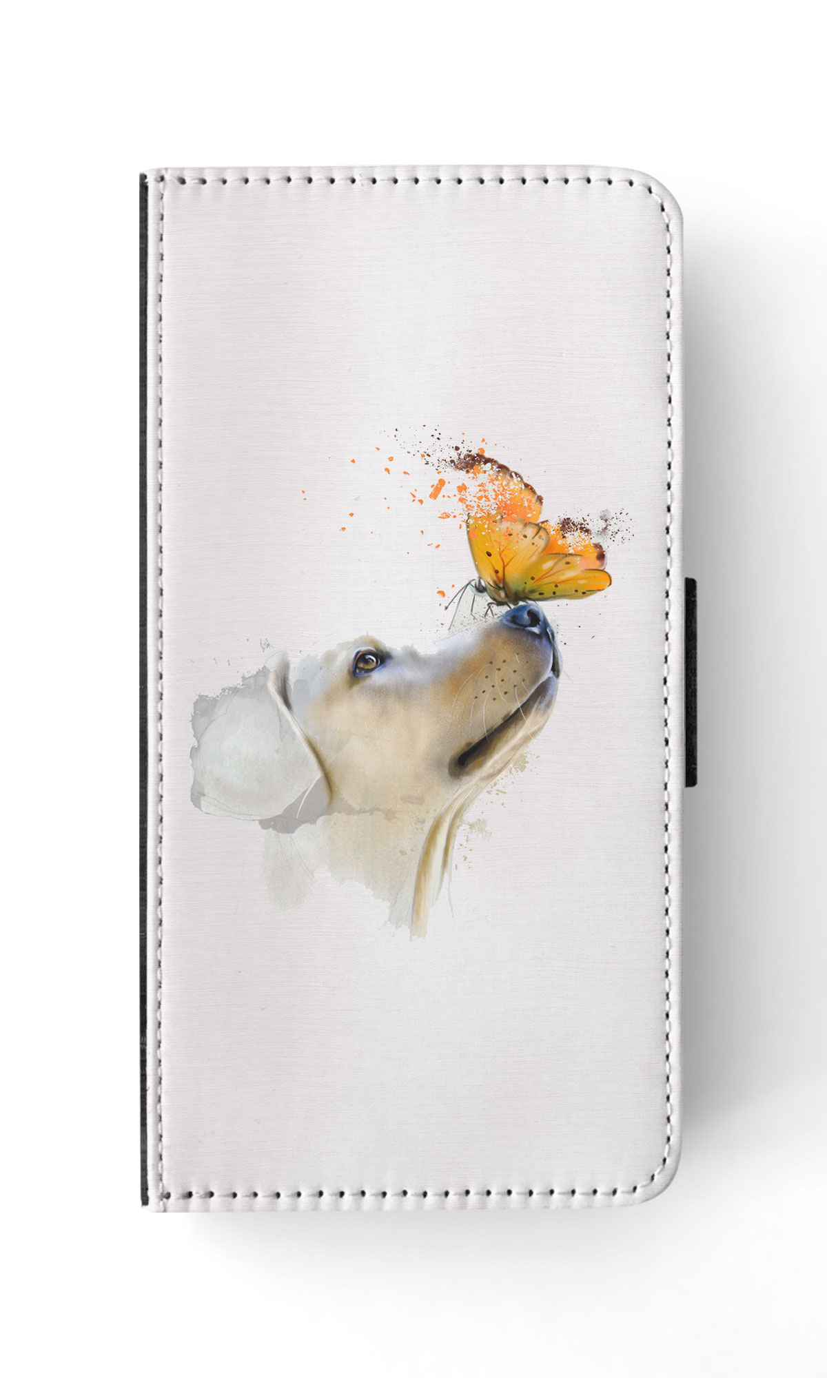 FLIP CASE FOR APPLE IPHONE|WATERCOLOUR DOG LABRADOR ART - Picture 32 of 193