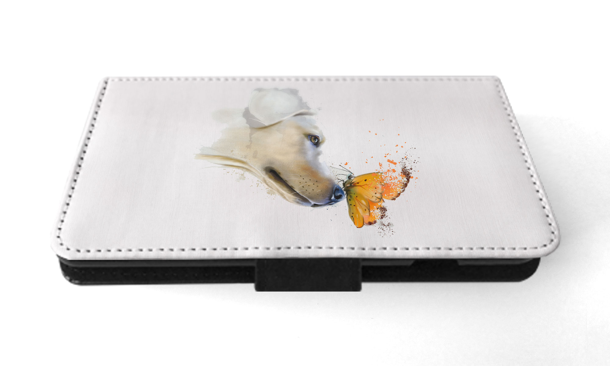FLIP CASE FOR APPLE IPHONE|WATERCOLOUR DOG LABRADOR ART - Picture 33 of 193