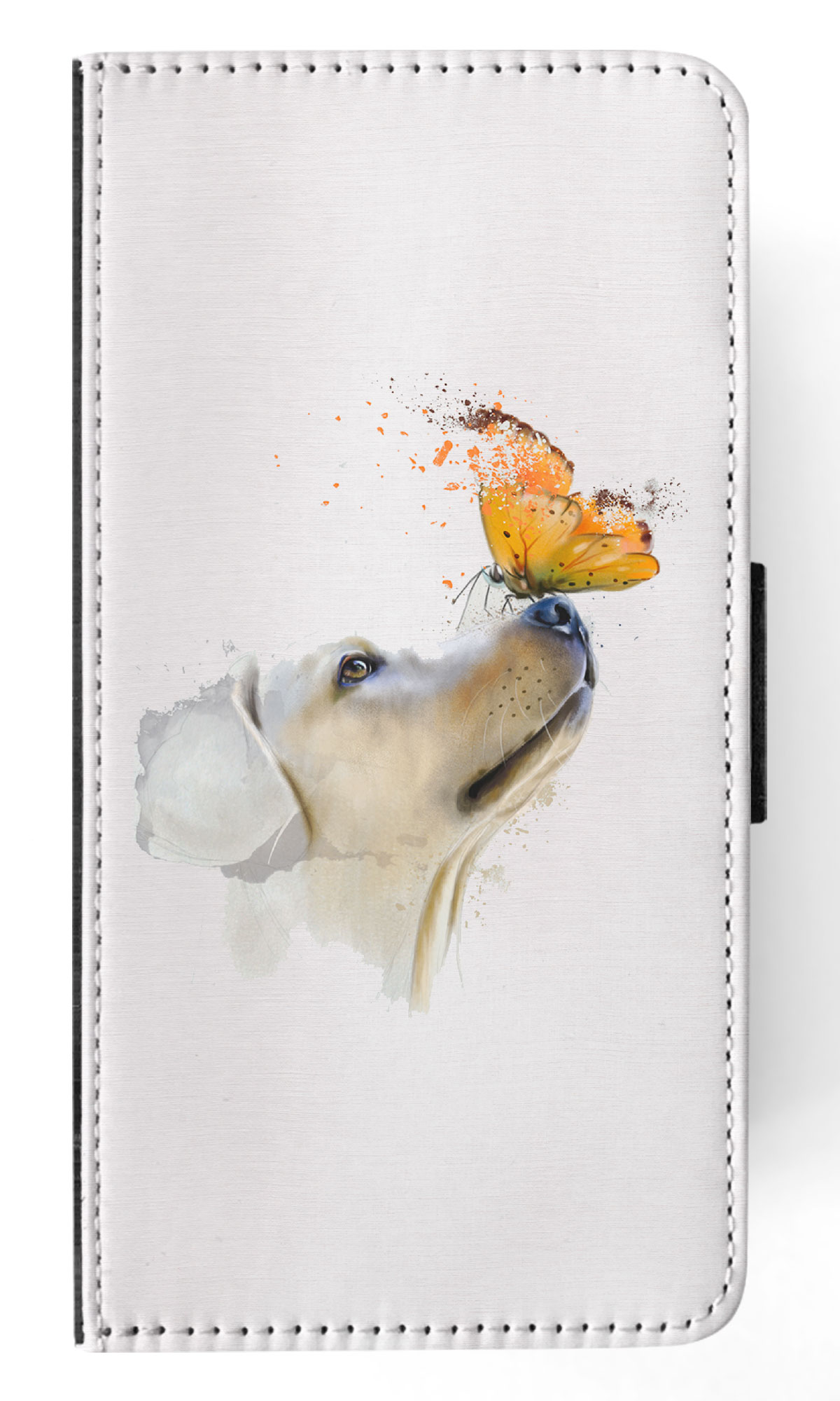 FLIP CASE FOR APPLE IPHONE|WATERCOLOUR DOG LABRADOR ART - Picture 27 of 193