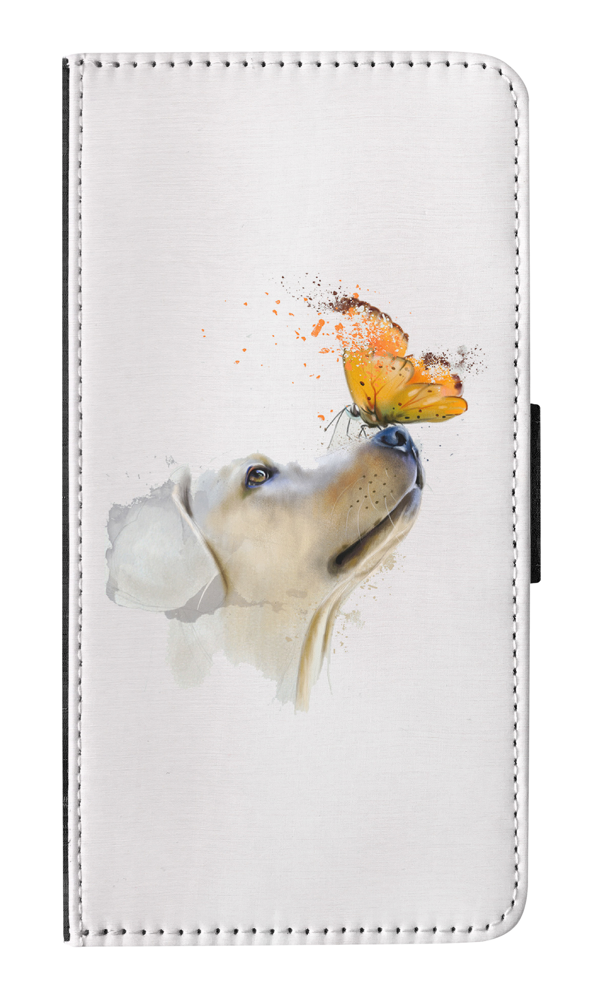 FLIP CASE FOR APPLE IPHONE|WATERCOLOUR DOG LABRADOR ART - Picture 22 of 193