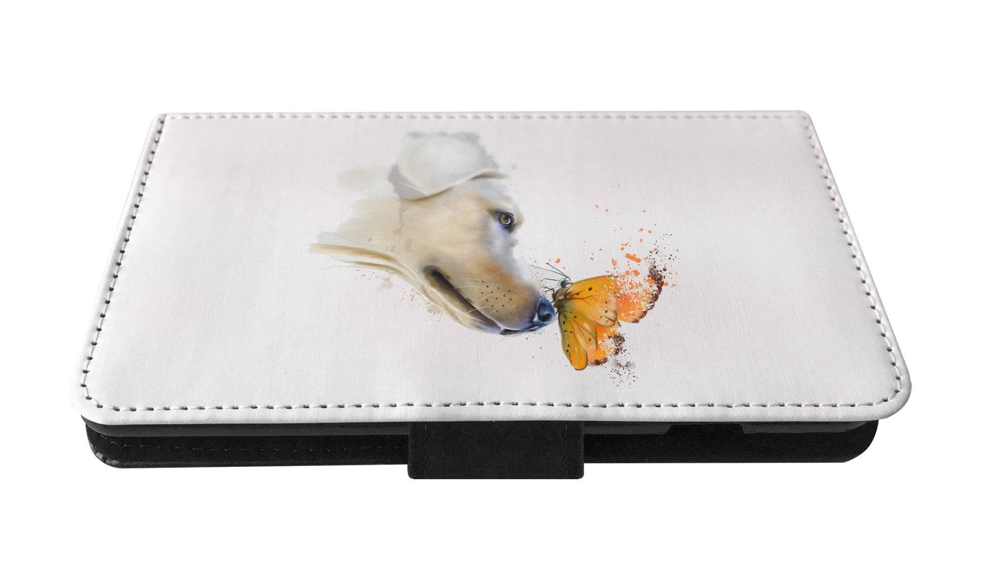 FLIP CASE FOR APPLE IPHONE|WATERCOLOUR DOG LABRADOR ART - Picture 23 of 193