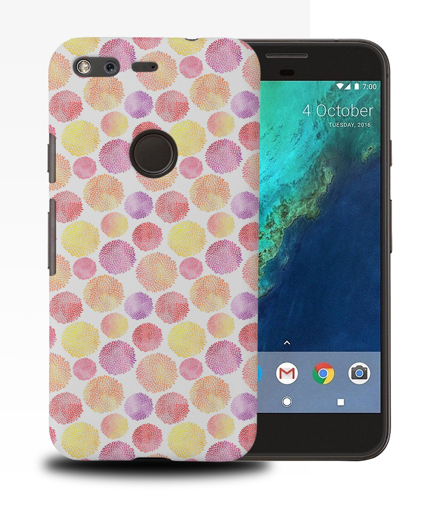 CASE COVER FOR GOOGLE PIXEL|WATERCOLOUR FLORAL PATTERN #1 - Picture 11 of 11