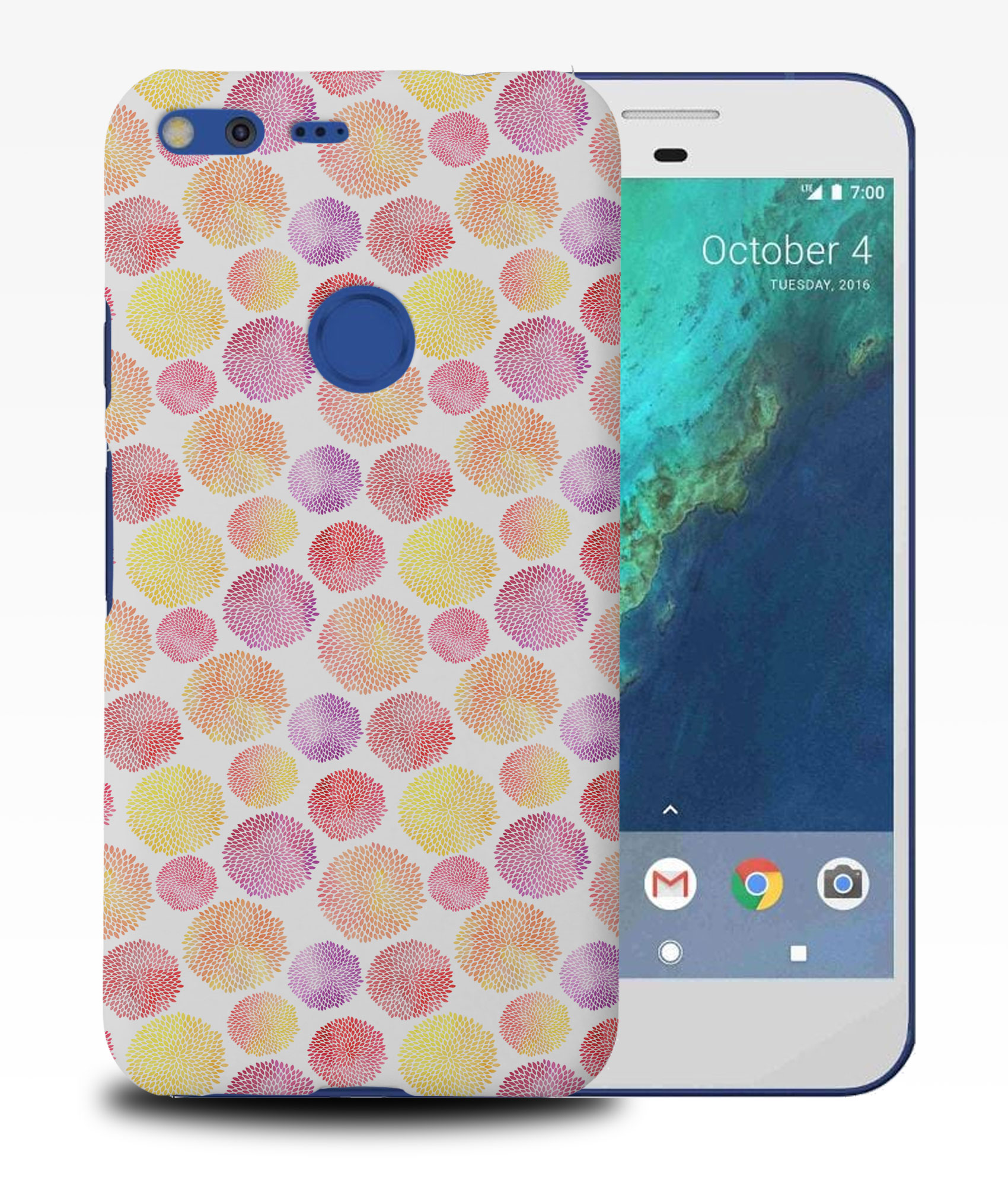 CASE COVER FOR GOOGLE PIXEL|WATERCOLOUR FLORAL PATTERN #1 - Picture 10 of 11