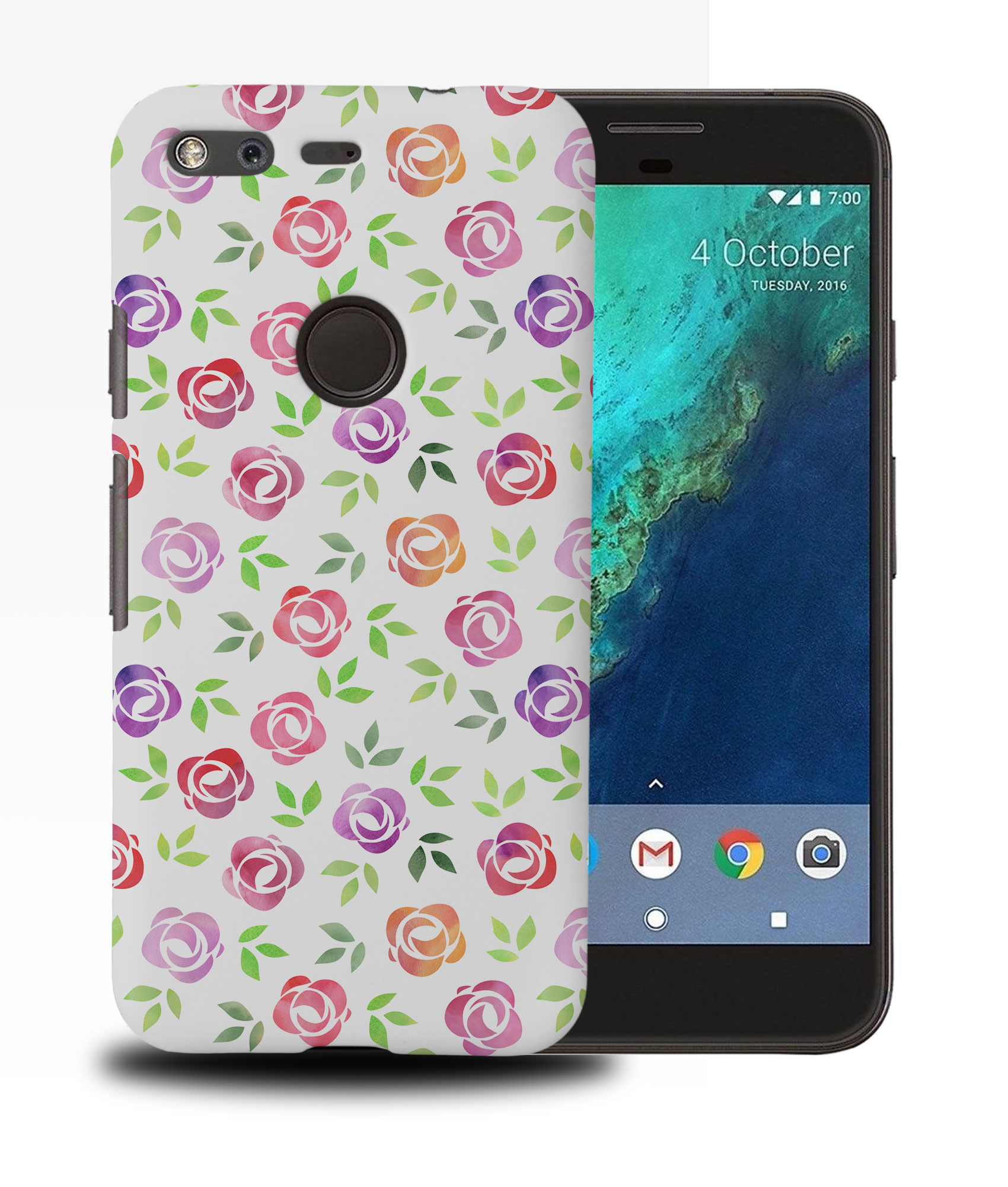 FUNDA PARA GOOGLE PIXEL|PATRÓN FLORAL ACUARELA #2 - Imagen 11 de 11