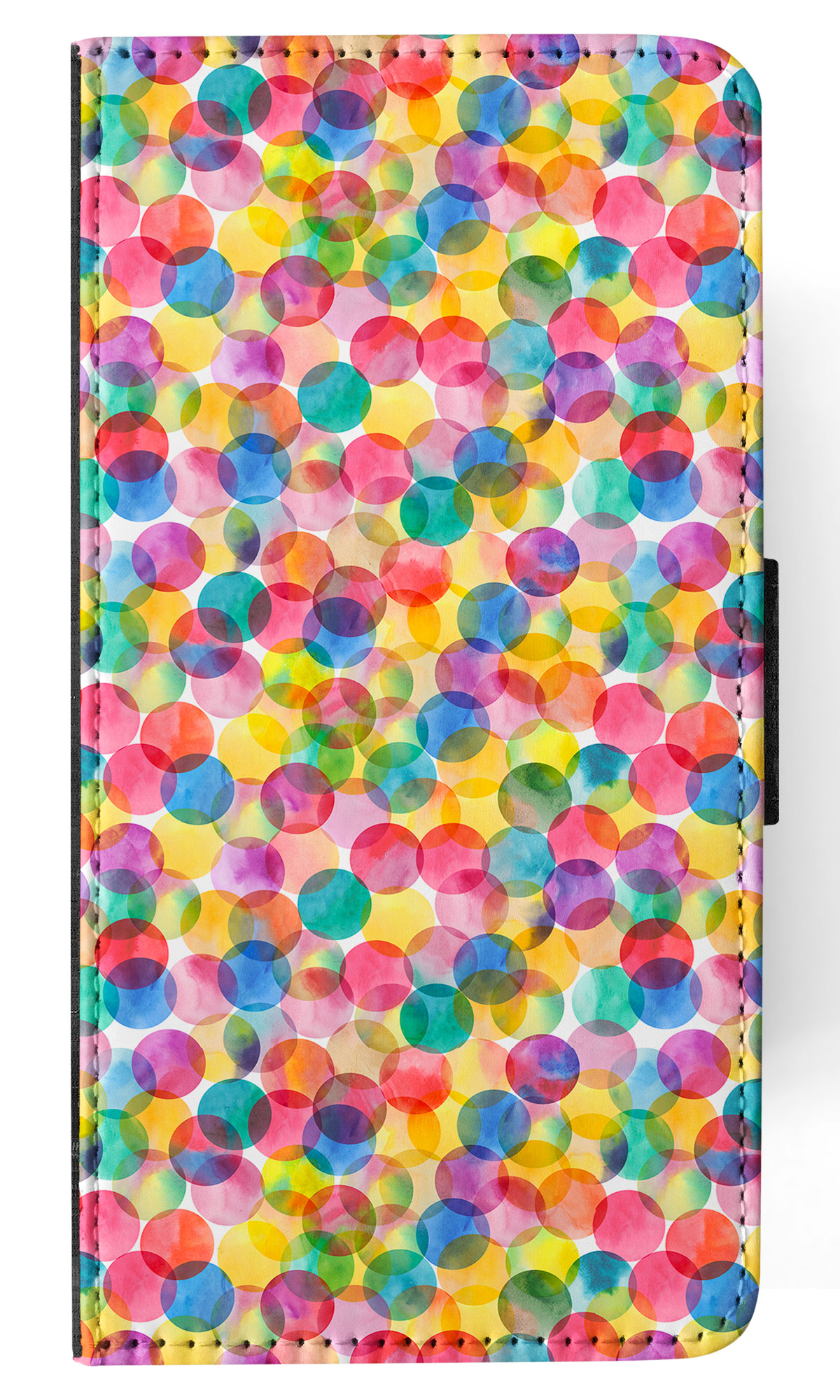 FLIP CASE FOR SAMSUNG GALAXY|RAINBOW CIRCLE POLKA DOTS PATTERN - Picture 57 of 120