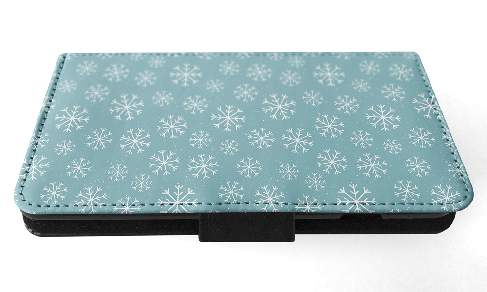 FLIP CASE FOR APPLE IPHONE|WINTER SNOW FLAKE PATTERN #1 - Imagen 116 de 193