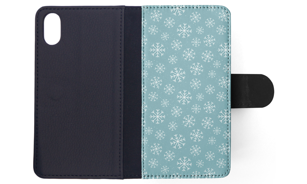 FLIP CASE FOR APPLE IPHONE|WINTER SNOW FLAKE PATTERN #1 - Imagen 117 de 193