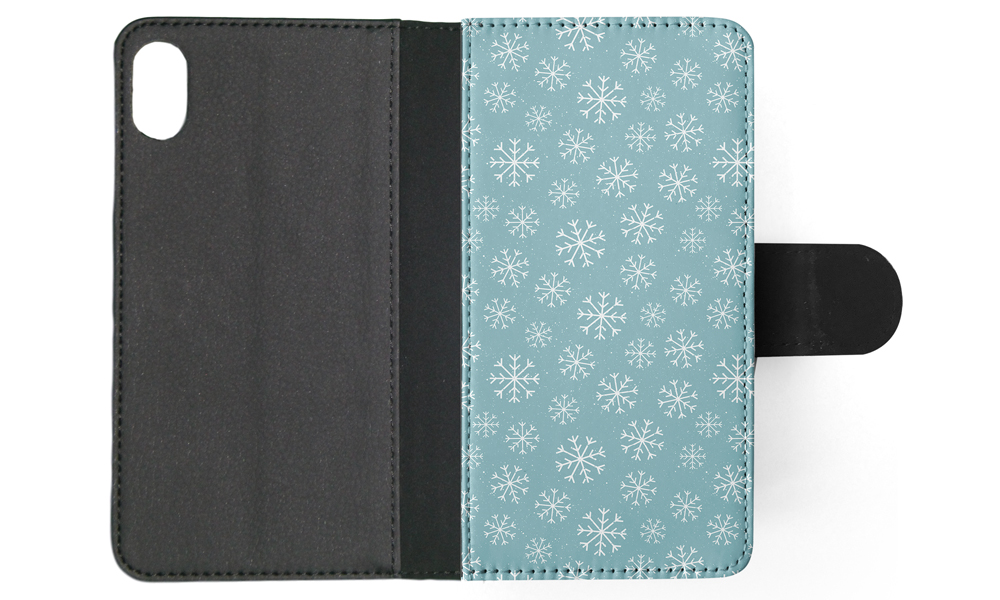 FLIP CASE FOR APPLE IPHONE|WINTER SNOW FLAKE PATTERN #1 - Imagen 112 de 193