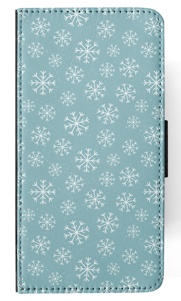 FLIP CASE FOR APPLE IPHONE|WINTER SNOW FLAKE PATTERN #1 - Imagen 100 de 193