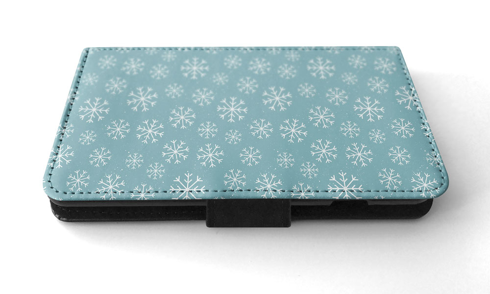FLIP CASE FOR APPLE IPHONE|WINTER SNOW FLAKE PATTERN #1 - Imagen 171 de 193