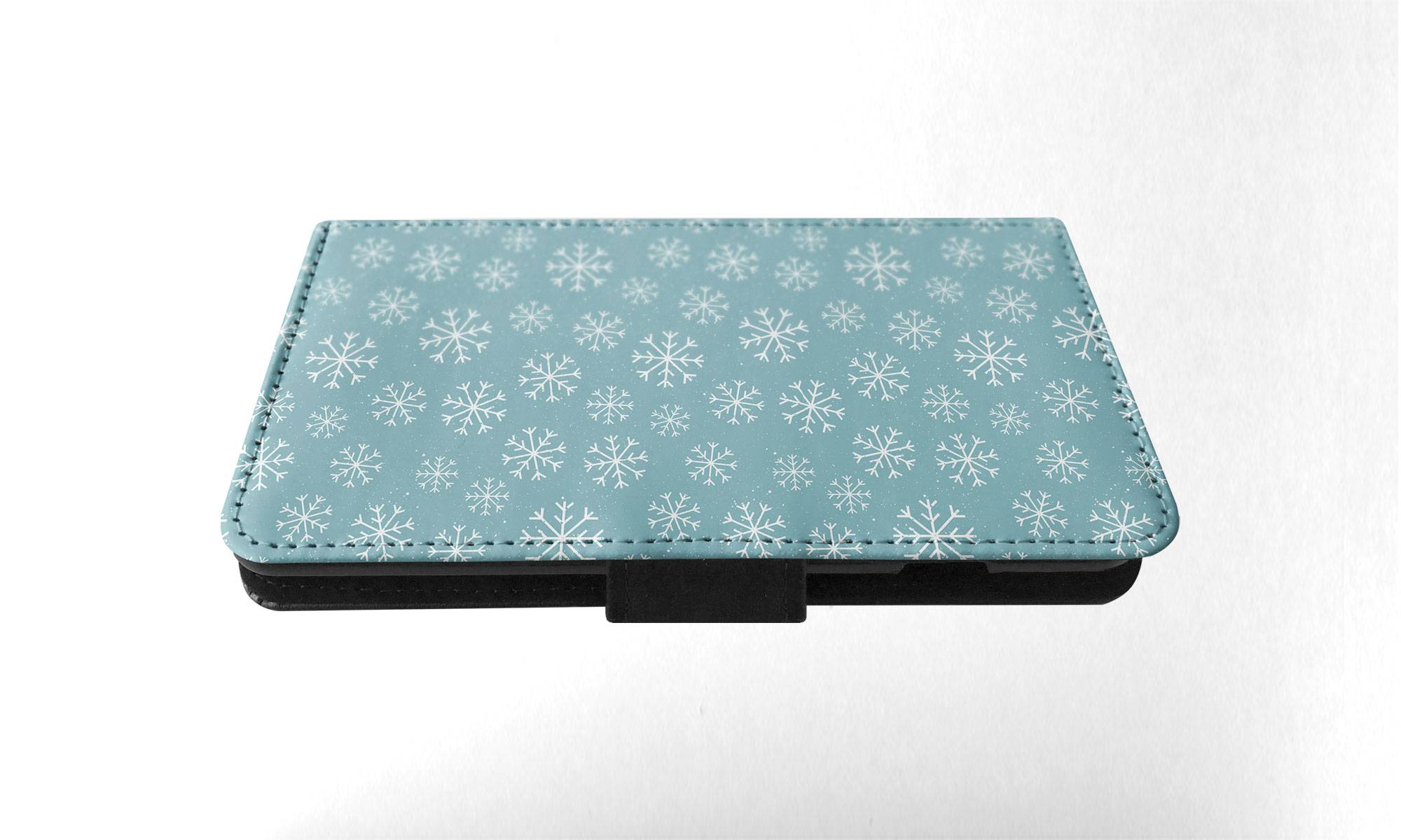 FLIP CASE FOR APPLE IPHONE|WINTER SNOW FLAKE PATTERN #1 - Imagen 83 de 193