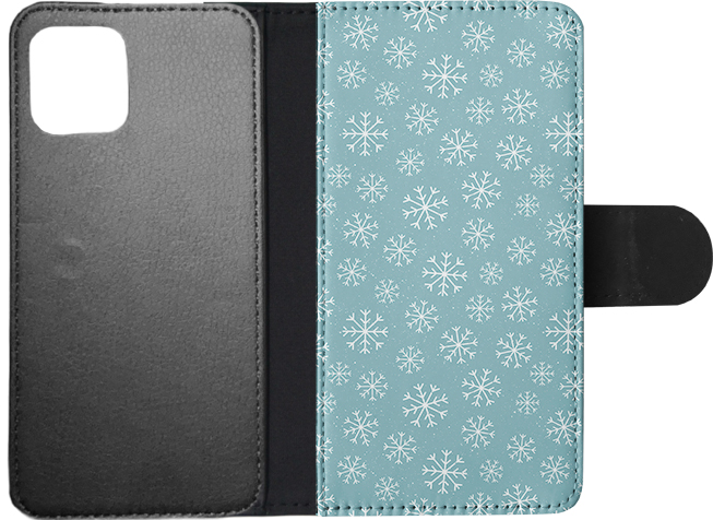 FLIP CASE FOR APPLE IPHONE|WINTER SNOW FLAKE PATTERN #1 - Imagen 88 de 193