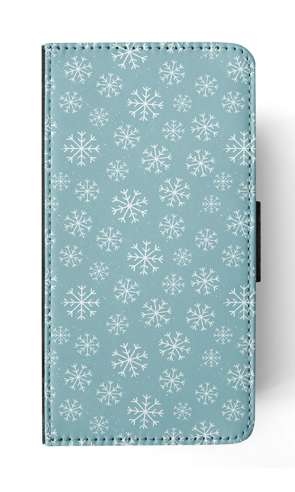 FLIP CASE FOR APPLE IPHONE|WINTER SNOW FLAKE PATTERN #1 - Imagen 160 de 193