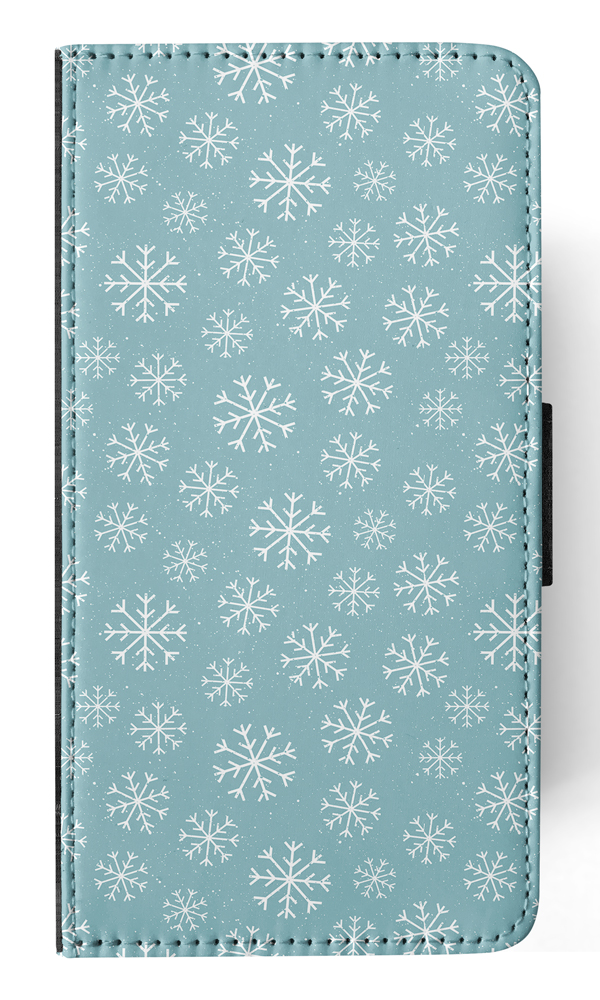 FLIP CASE FOR APPLE IPHONE|WINTER SNOW FLAKE PATTERN #1 - Imagen 150 de 193