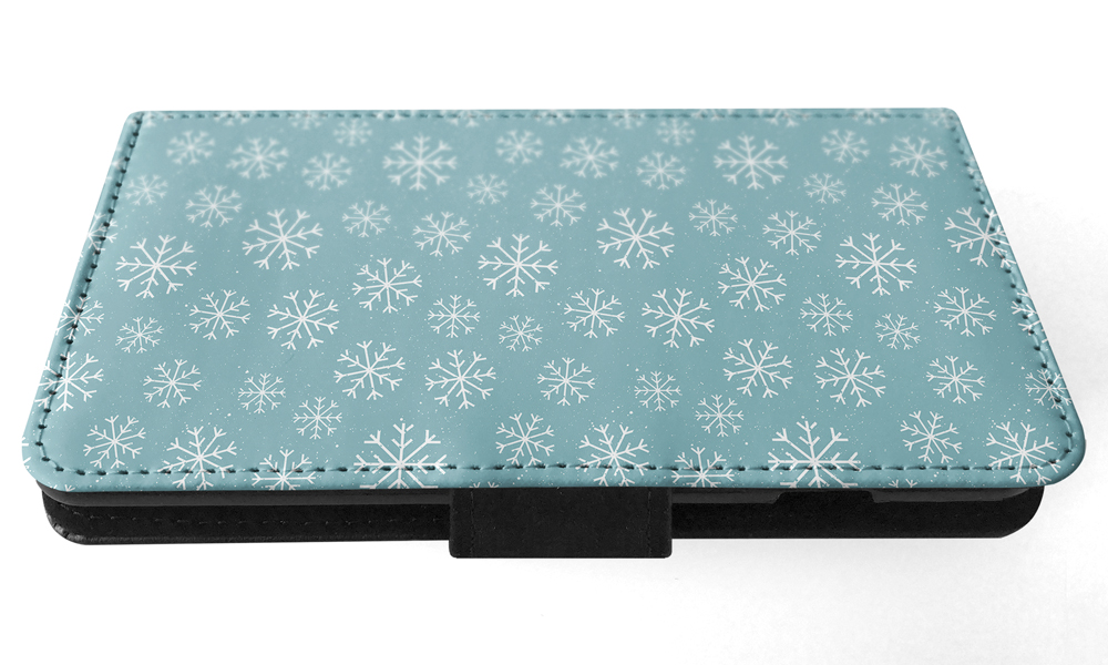 FLIP CASE FOR APPLE IPHONE|WINTER SNOW FLAKE PATTERN #1 - Imagen 151 de 193