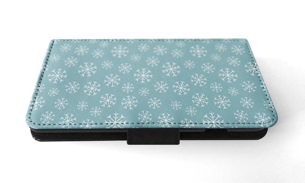 FLIP CASE FOR APPLE IPHONE|WINTER SNOW FLAKE PATTERN #1 - Imagen 136 de 193