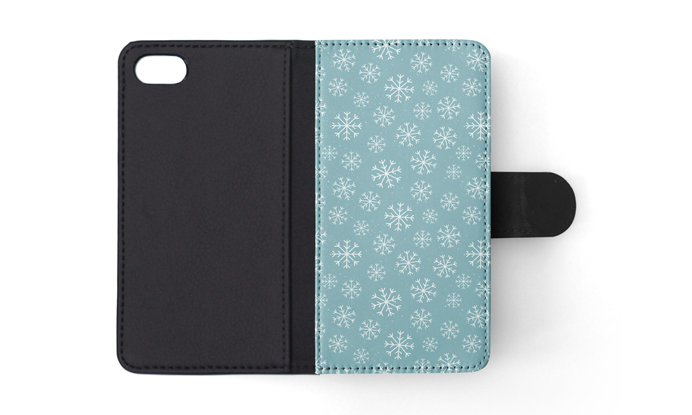 FLIP CASE FOR APPLE IPHONE|WINTER SNOW FLAKE PATTERN #1 - Imagen 137 de 193