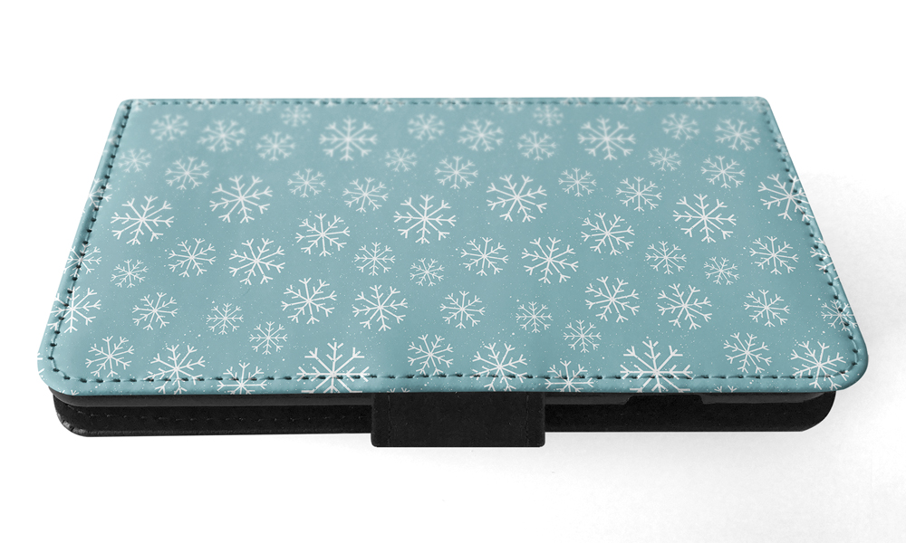 FLIP CASE FOR APPLE IPHONE|WINTER SNOW FLAKE PATTERN #1 - Imagen 131 de 193
