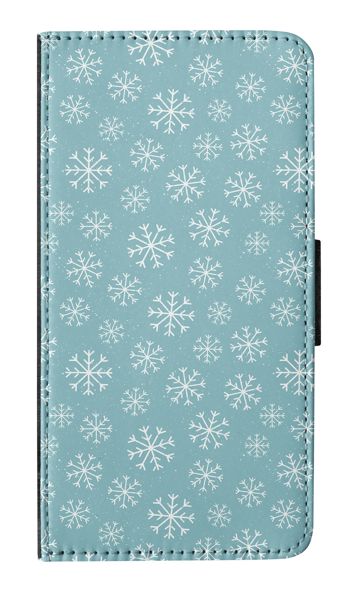 FLIP CASE FOR APPLE IPHONE|WINTER SNOW FLAKE PATTERN #1 - Imagen 12 de 193