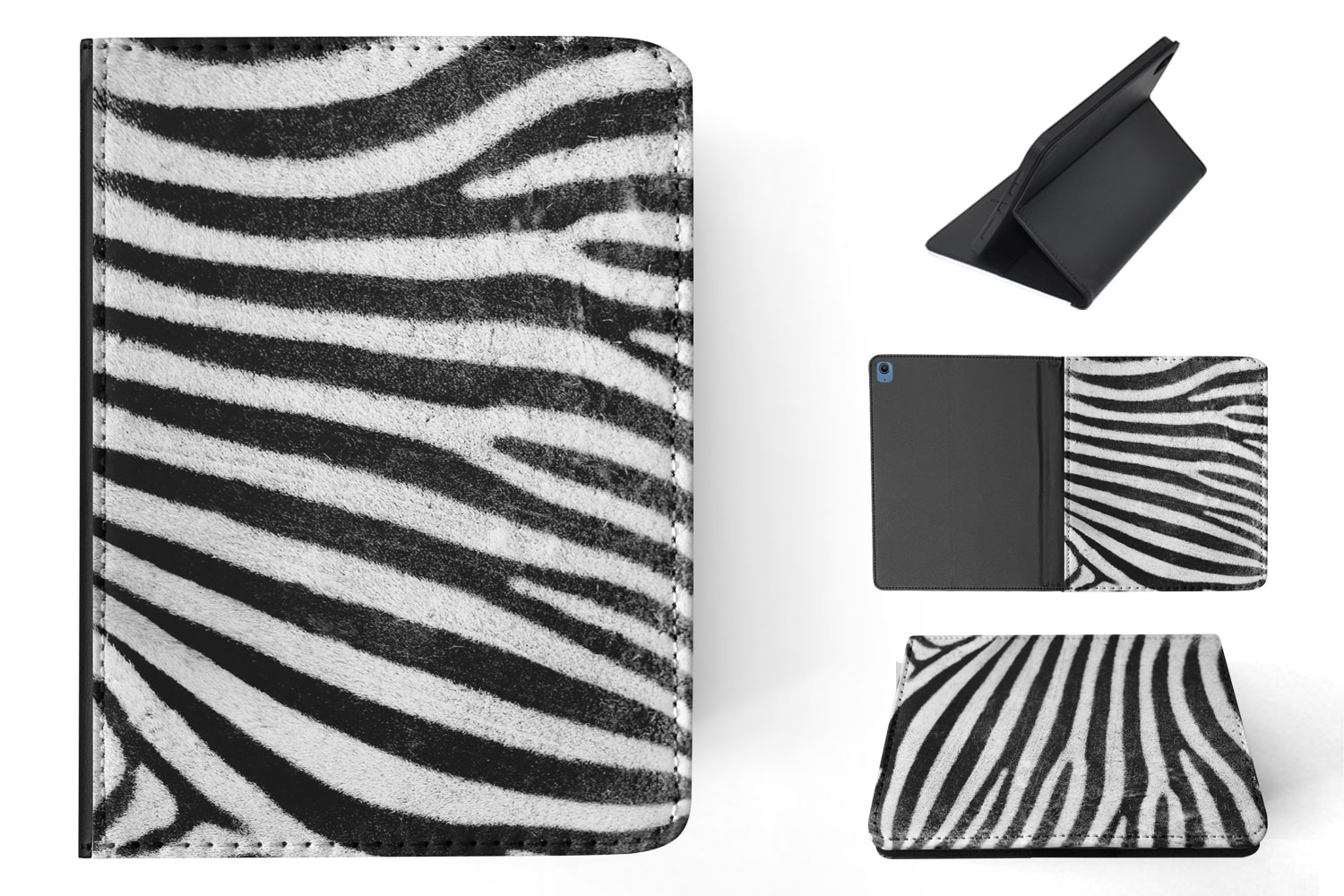 FUNDA FUNDA PARA APPLE IPAD|PATRÓN DE PIEL DE ANIMAL CEBRA - Imagen 11 de 55