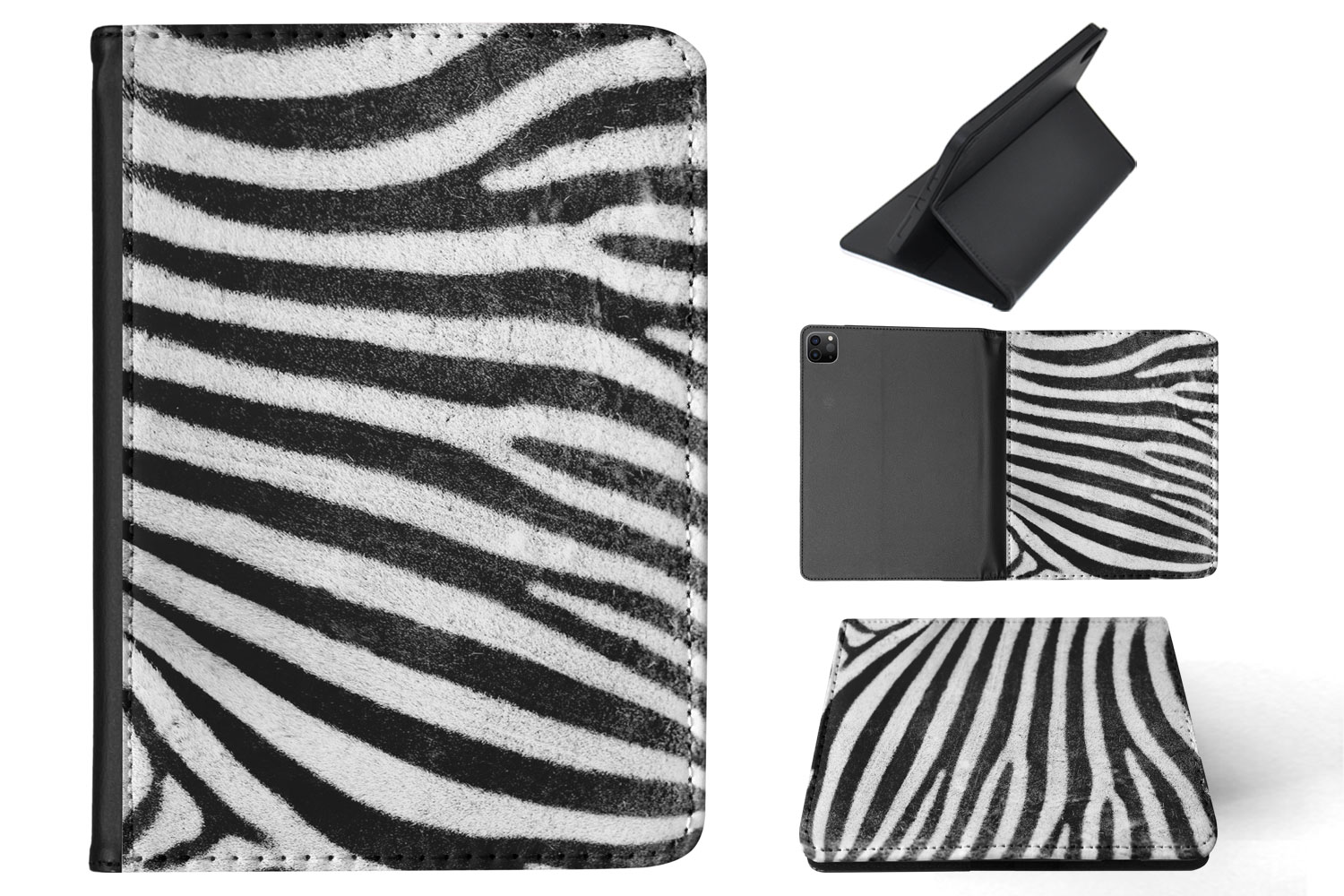 FUNDA FUNDA PARA APPLE IPAD|PATRÓN DE PIEL DE ANIMAL CEBRA - Imagen 36 de 55