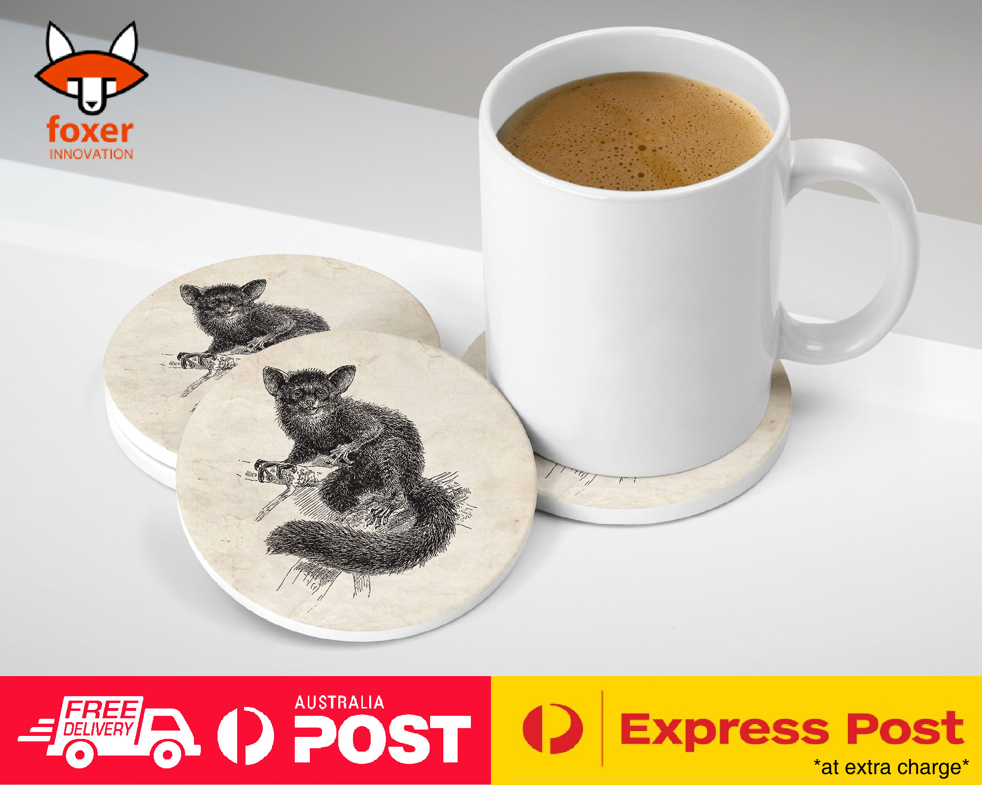 COASTER COFFEE DRINKING MAT|AYE-AYE - Imagen 10 de 21