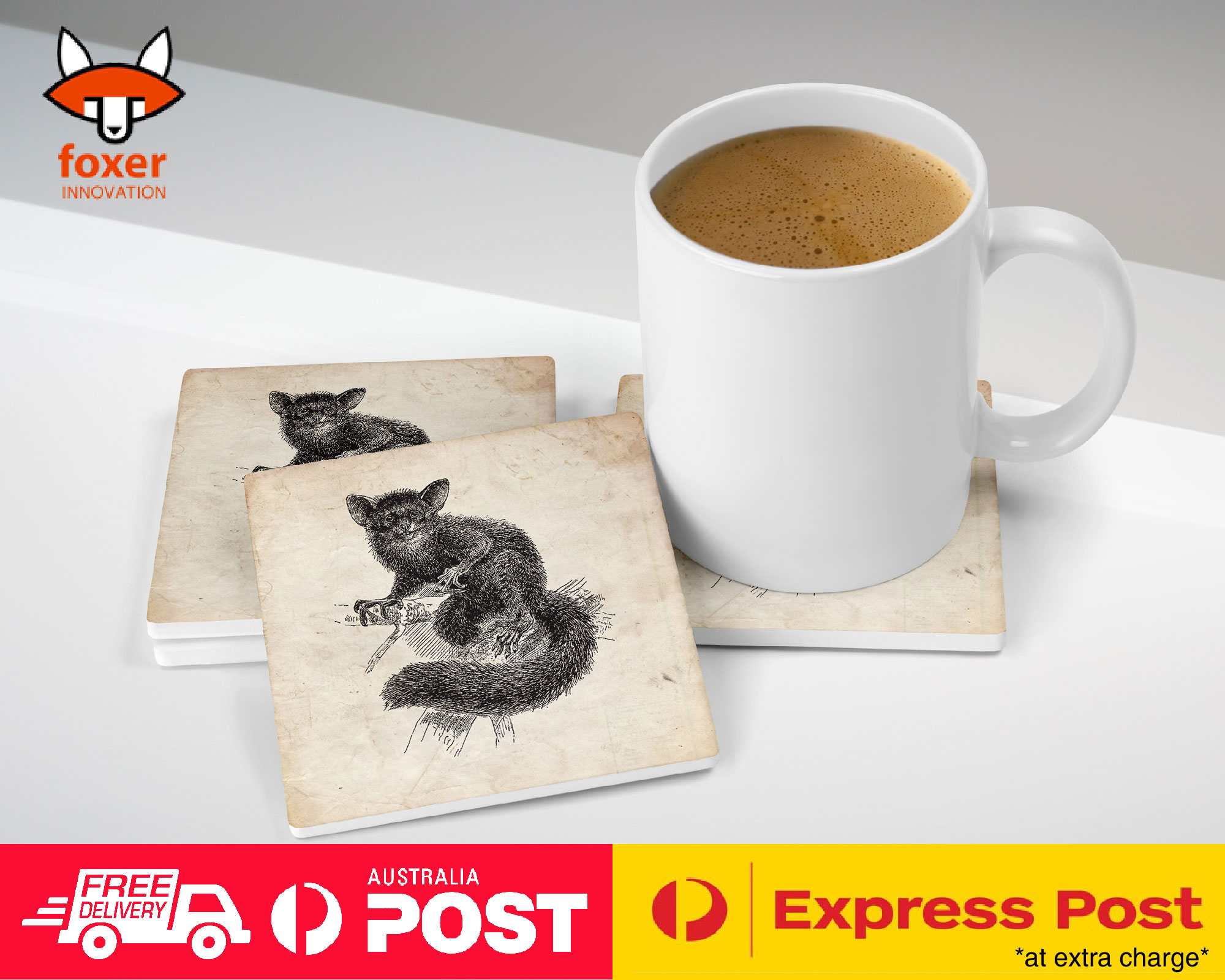 COASTER COFFEE DRINKING MAT|AYE-AYE - Imagen 20 de 21