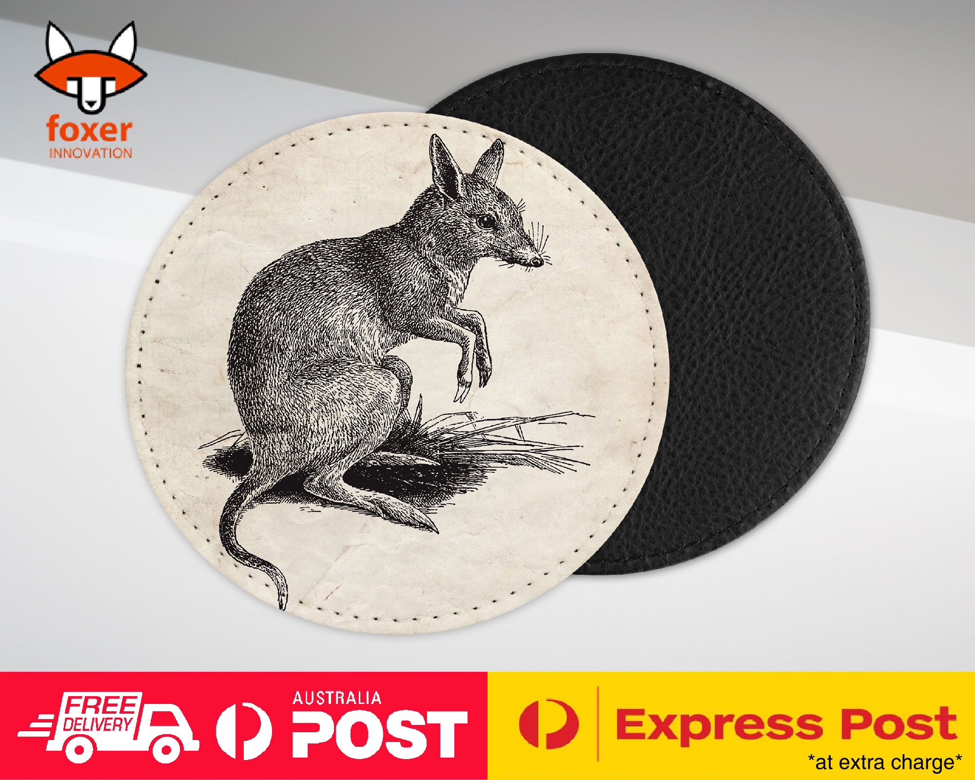 COASTER COFFEE DRINKING MAT|CHAEROPUS MOUSE