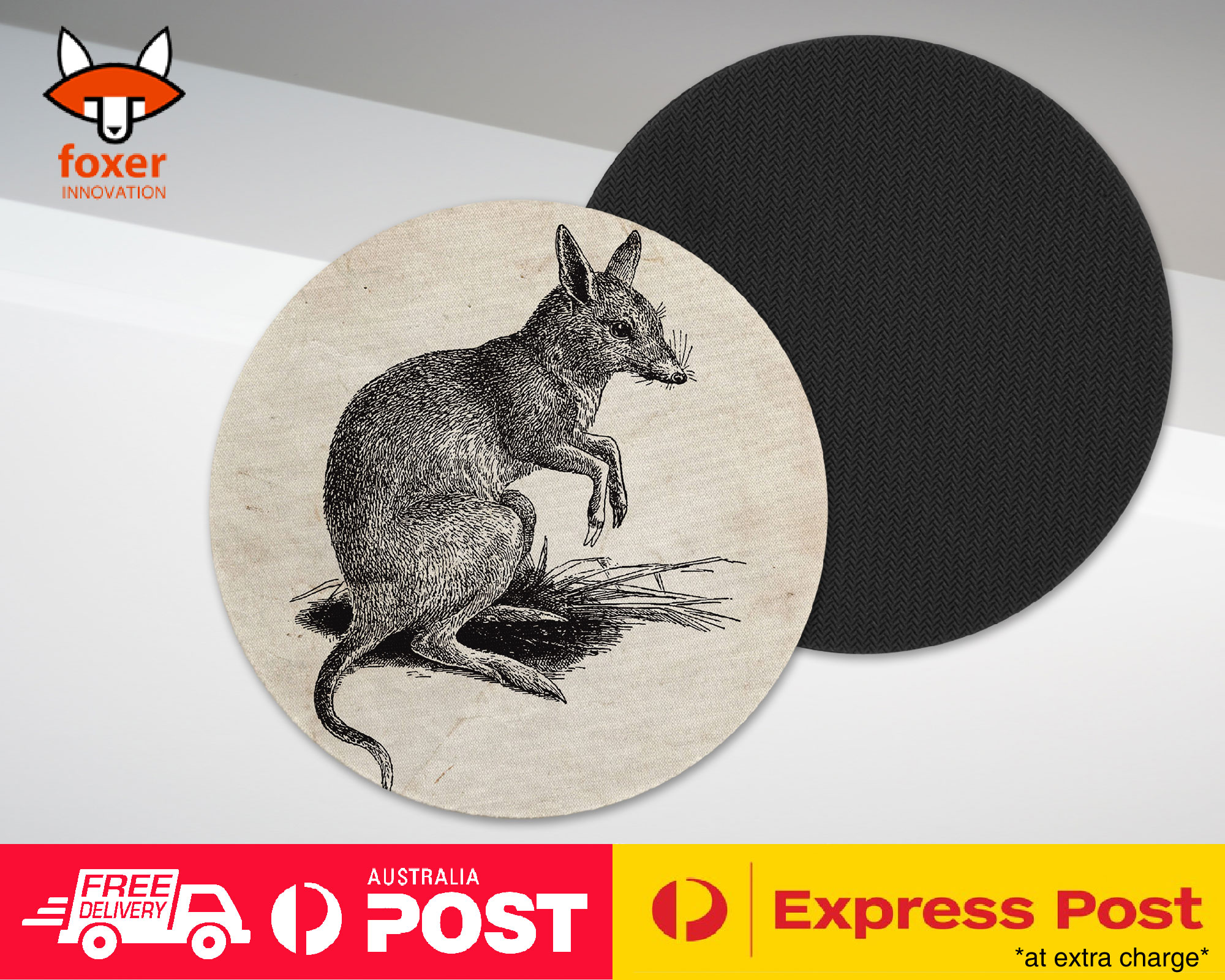 COASTER COFFEE DRINKING MAT|CHAEROPUS MOUSE