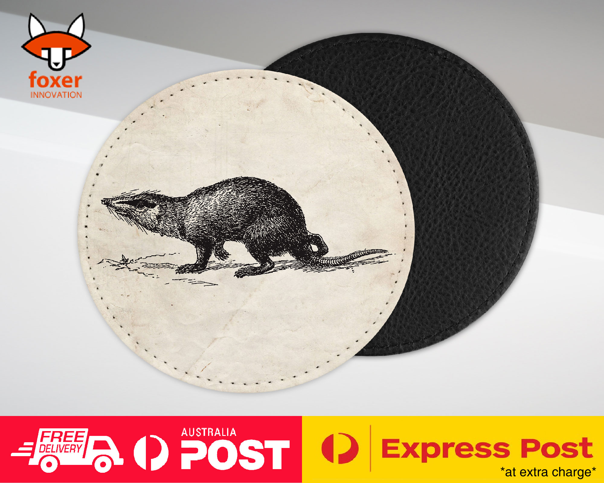 COASTER COFFEE DRINKING MAT|GYMNURA FISH