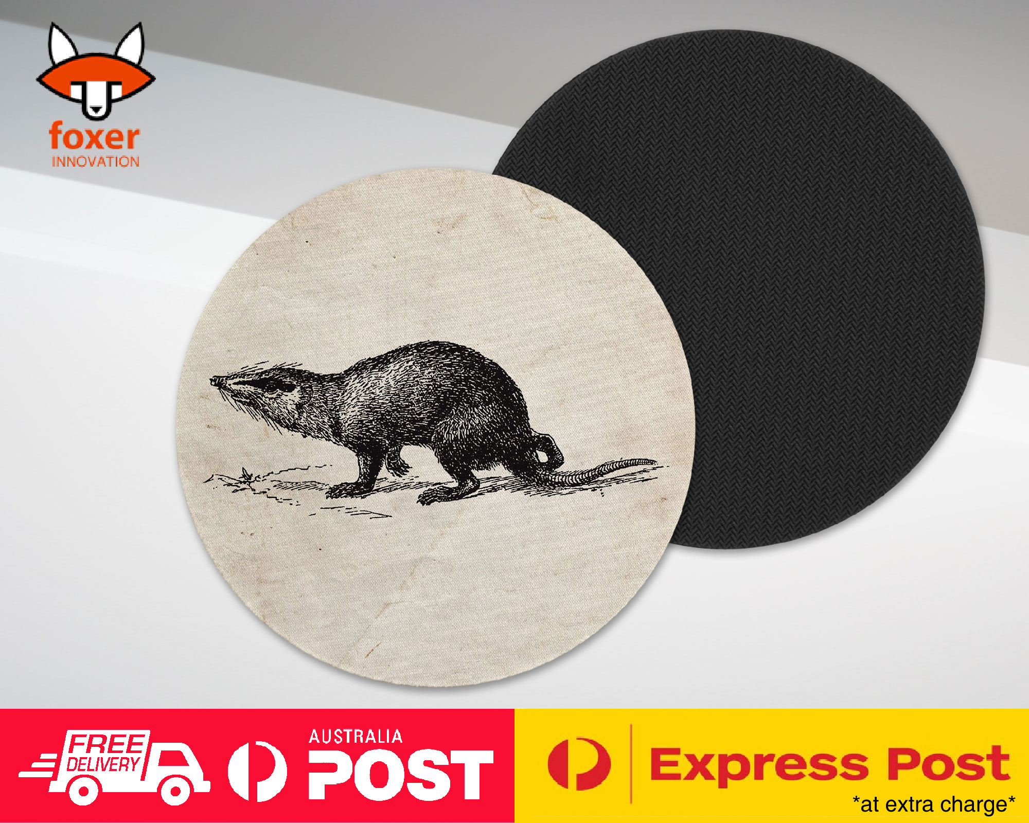 COASTER COFFEE DRINKING MAT|GYMNURA FISH