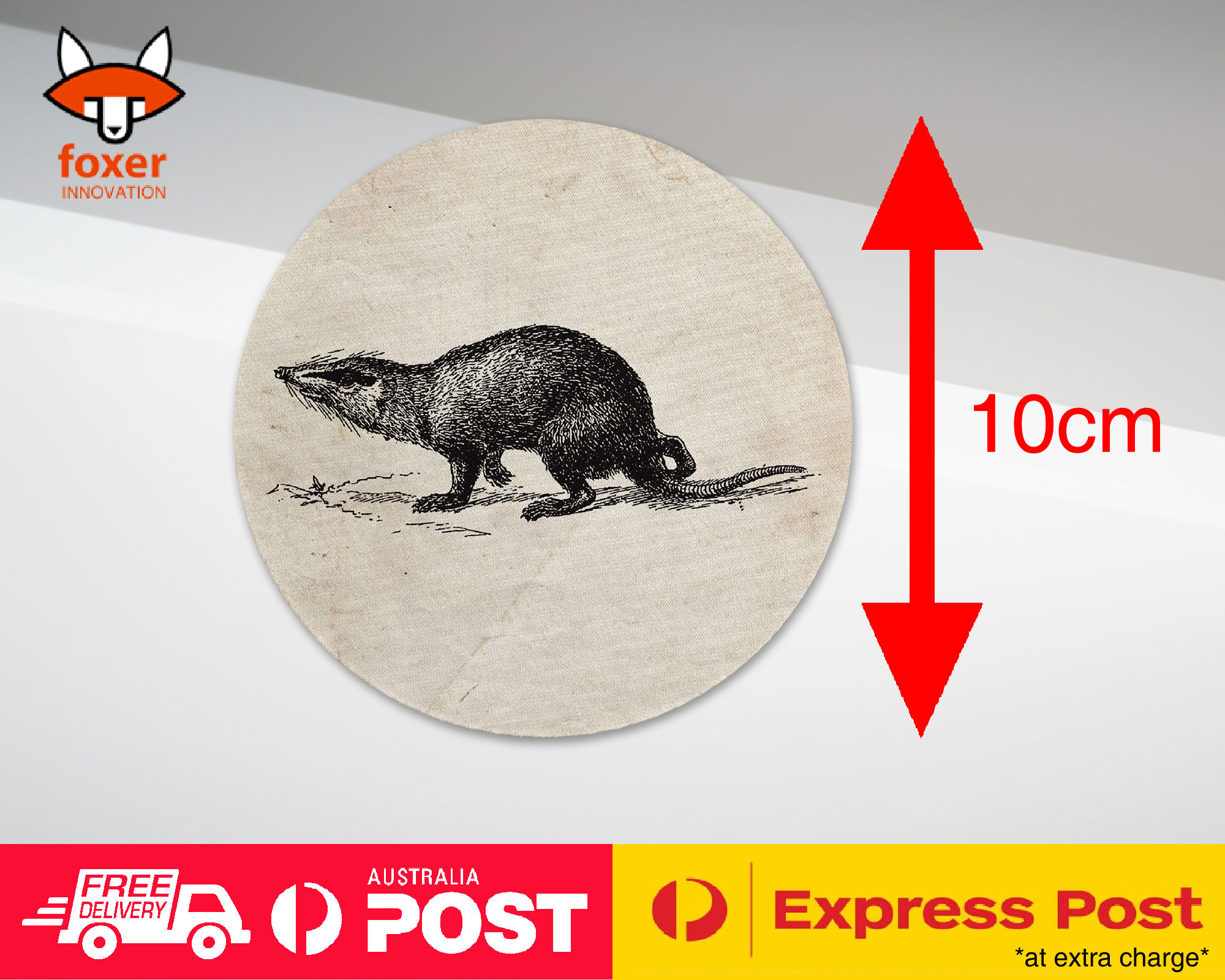 COASTER COFFEE DRINKING MAT|GYMNURA FISH