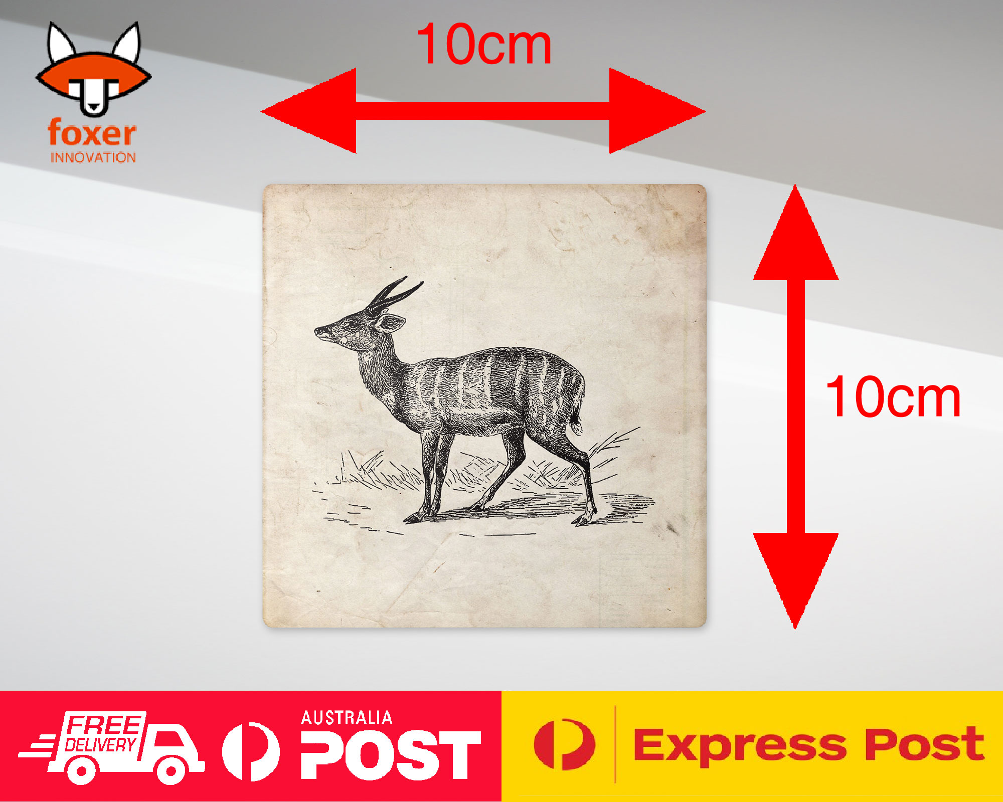COASTER COFFEE DRINKING MAT|HARNESSED-ANTELOPE - Imagen 21 de 21