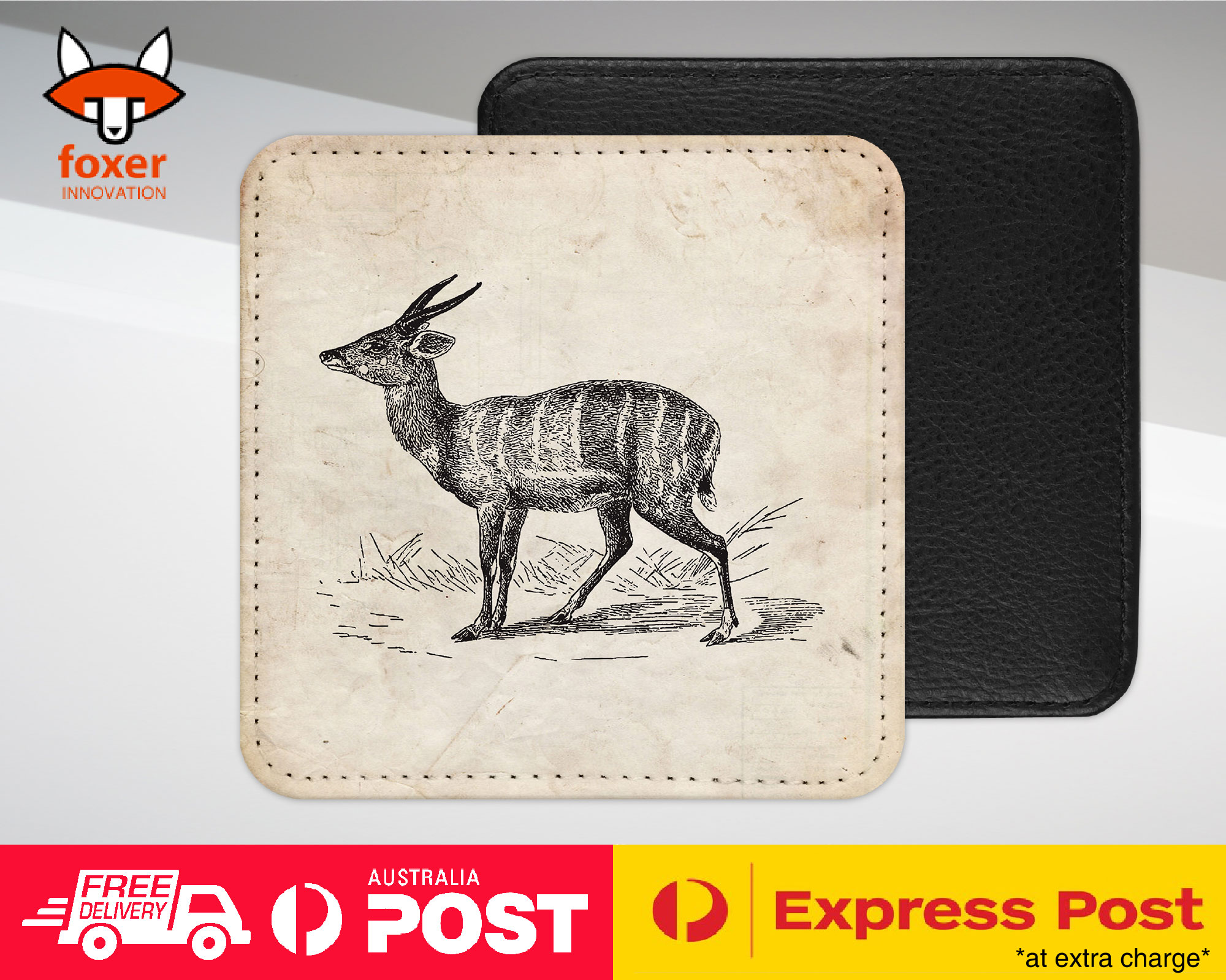 COASTER COFFEE DRINKING MAT|HARNESSED-ANTELOPE - Imagen 15 de 21