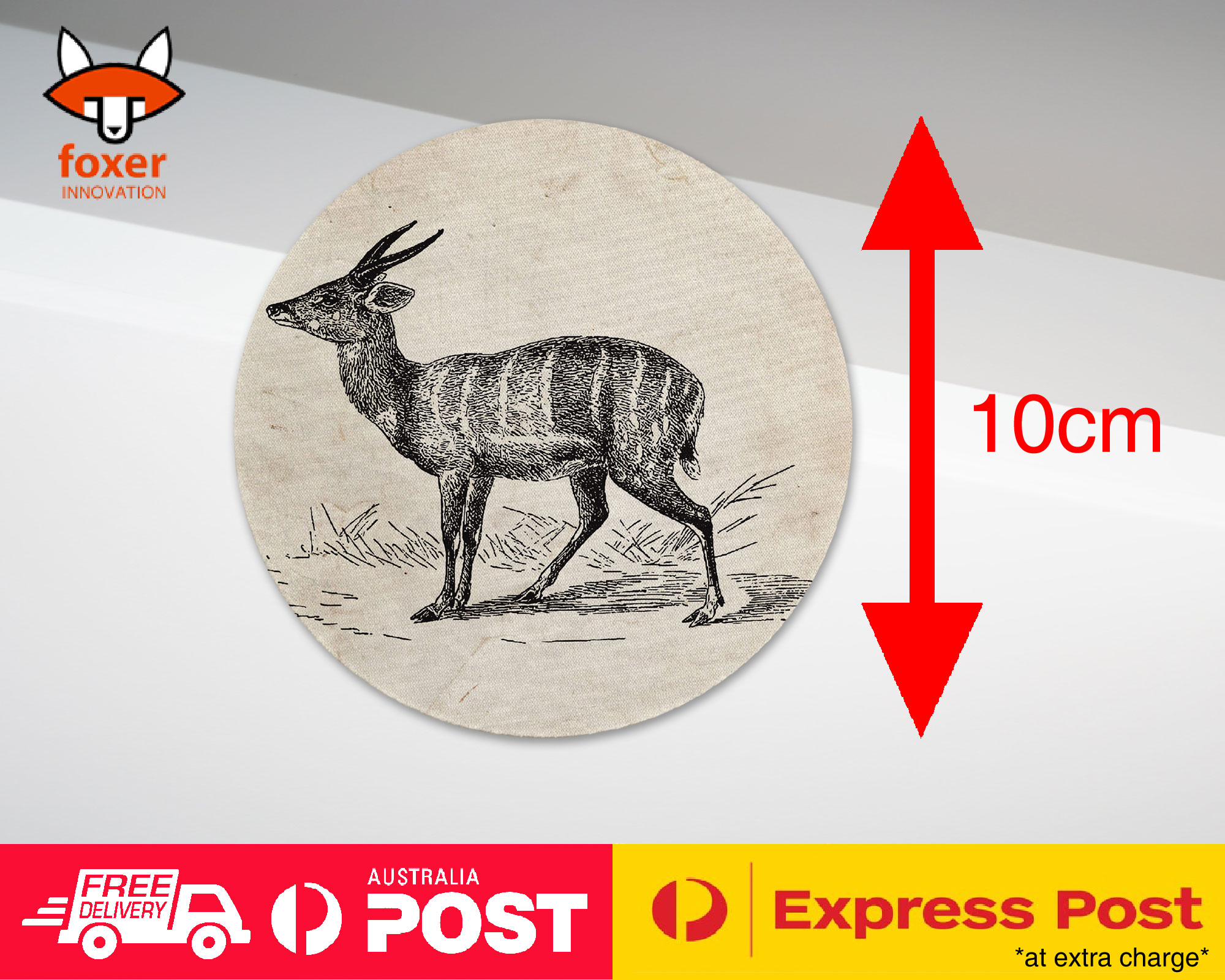 COASTER COFFEE DRINKING MAT|HARNESSED-ANTELOPE - Imagen 4 de 21