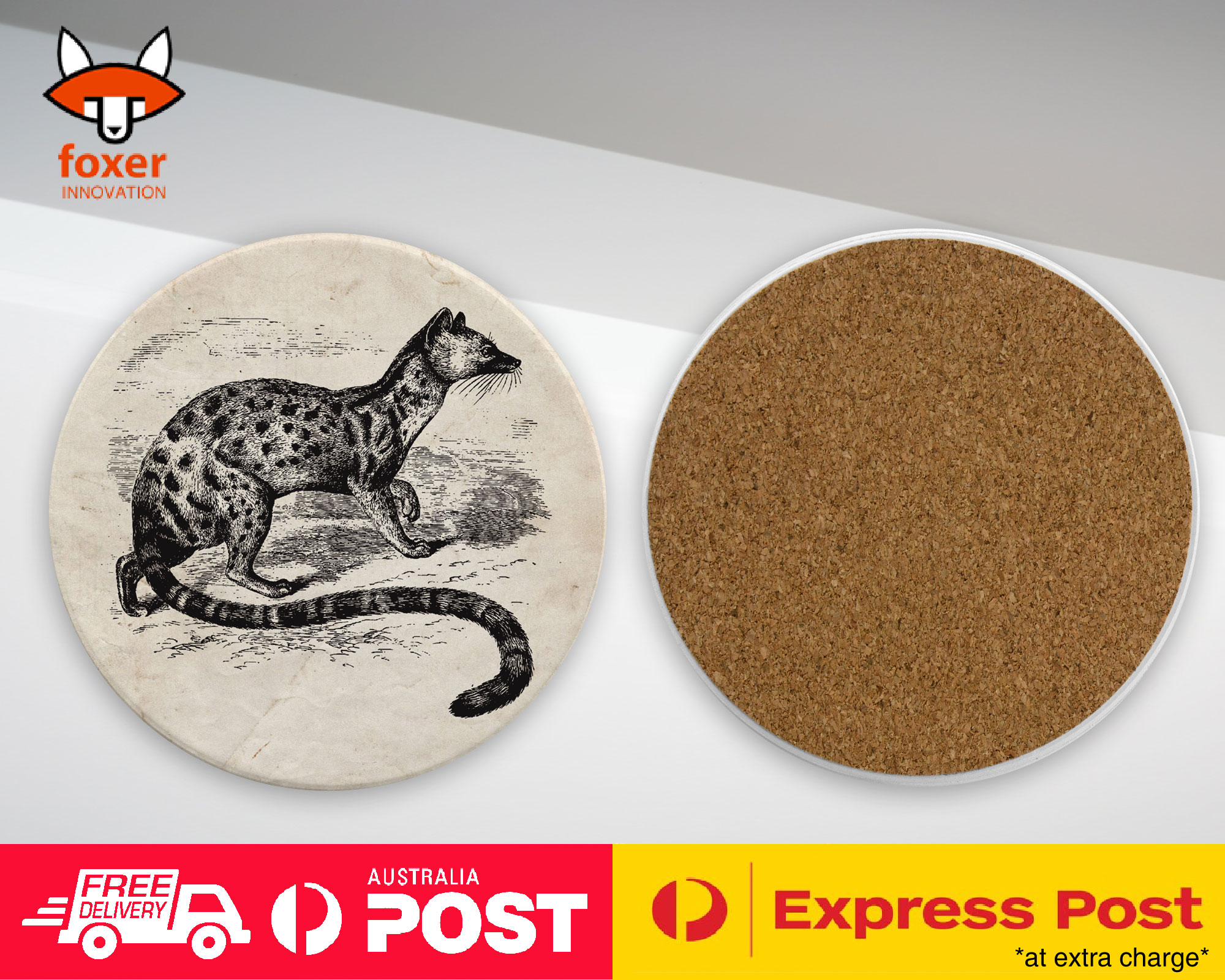 COASTER COFFEE DRINKING MAT|POIANA BIRD - Imagen 8 de 21
