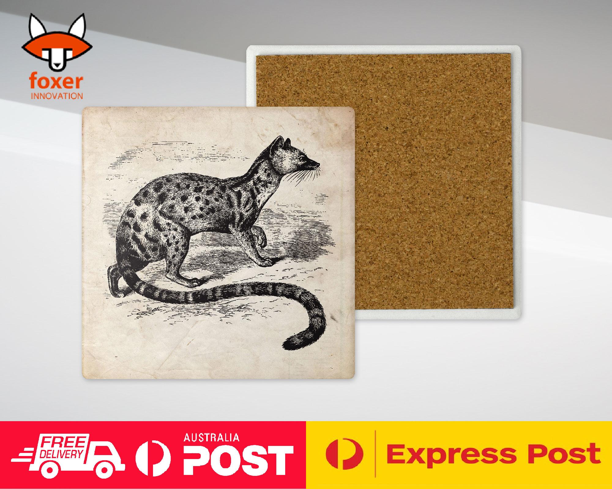 COASTER COFFEE DRINKING MAT|POIANA BIRD - Imagen 18 de 21