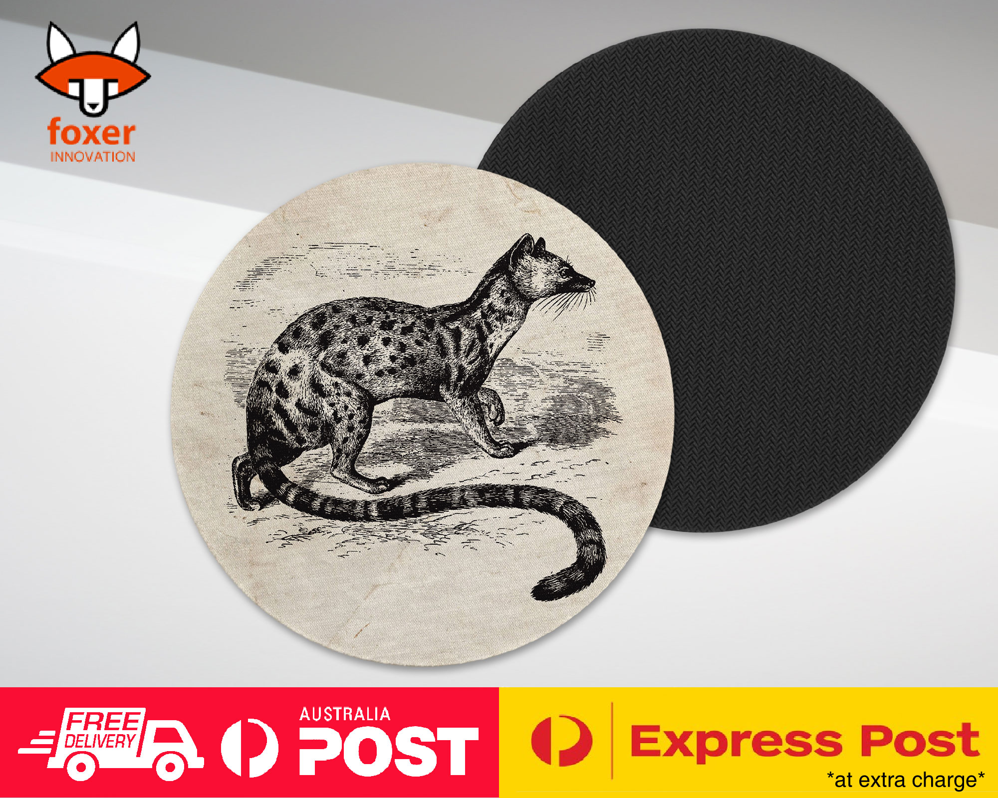 COASTER COFFEE DRINKING MAT|POIANA BIRD - Imagen 2 de 21