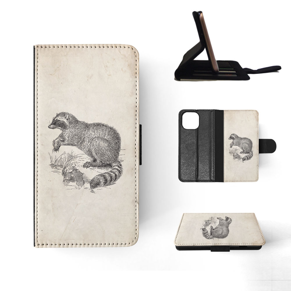 FLIP CASE FOR APPLE IPHONE|RACCOON - Imagen 81 de 193