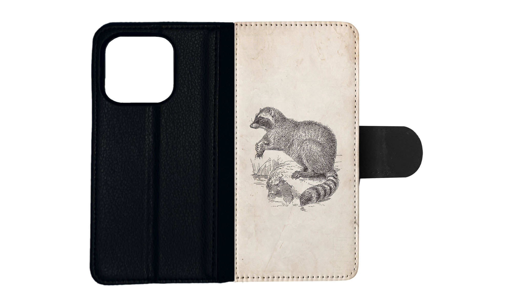 FLIP CASE FOR APPLE IPHONE|RACCOON - Imagen 74 de 193