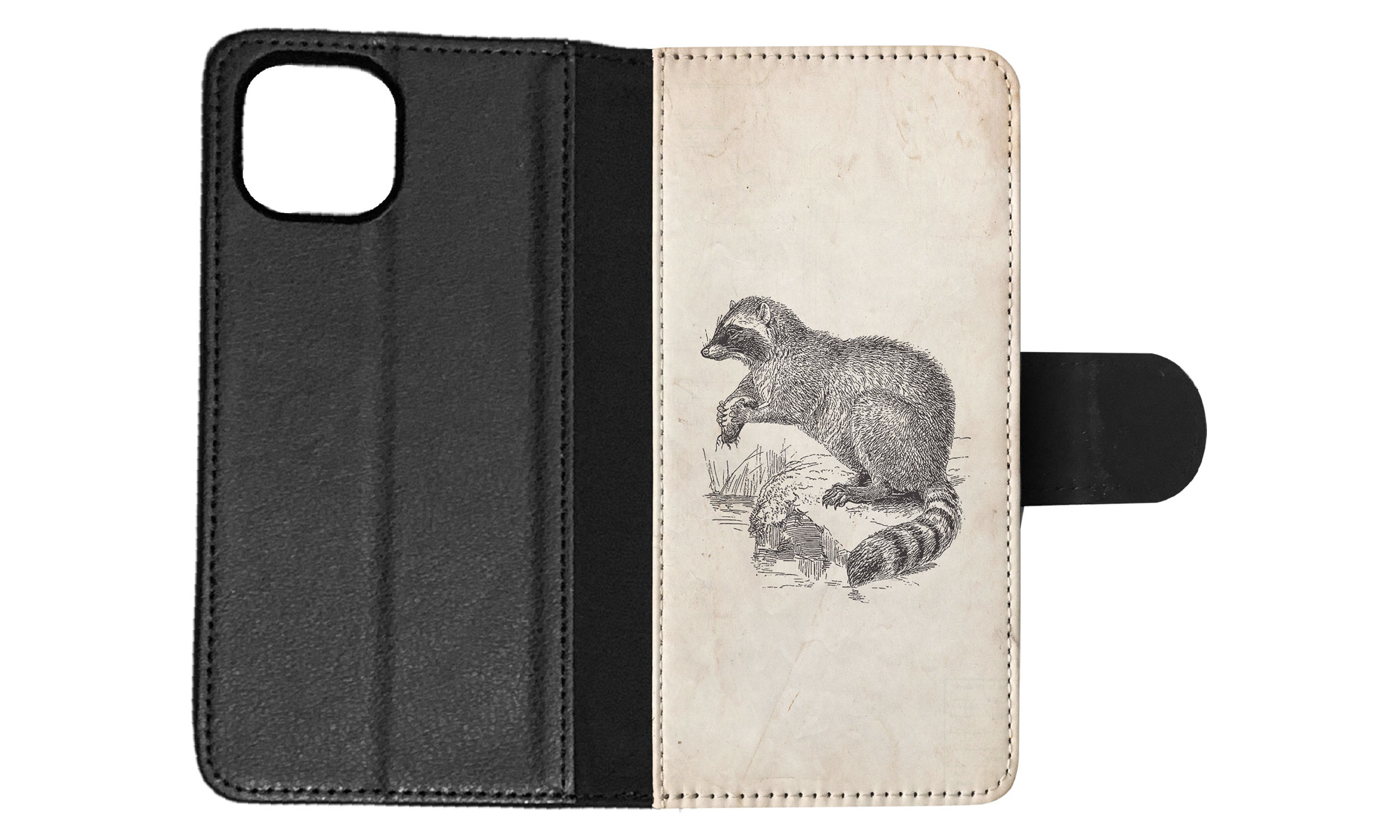 FLIP CASE FOR APPLE IPHONE|RACCOON - Imagen 59 de 193