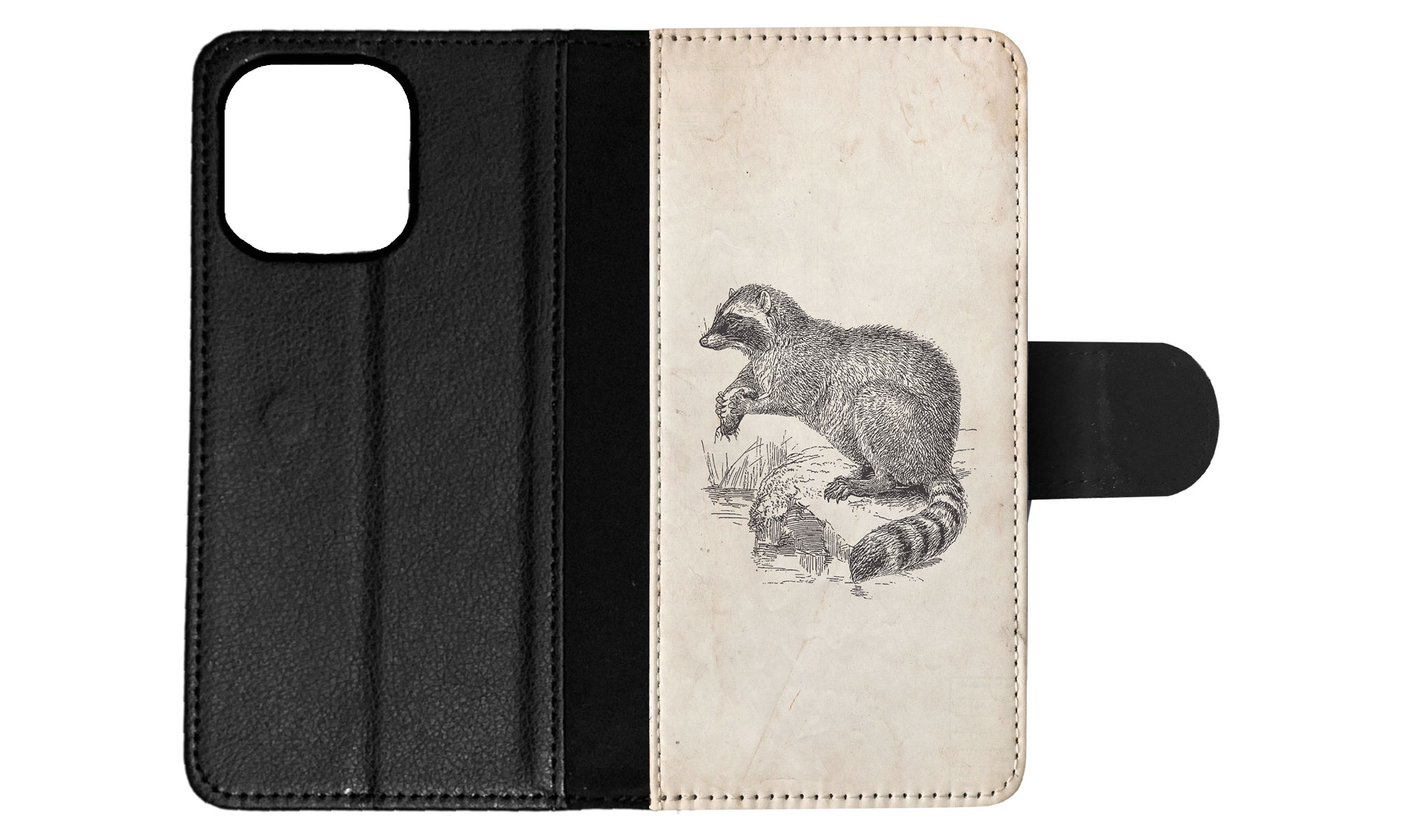 FLIP CASE FOR APPLE IPHONE|RACCOON - Imagen 49 de 193