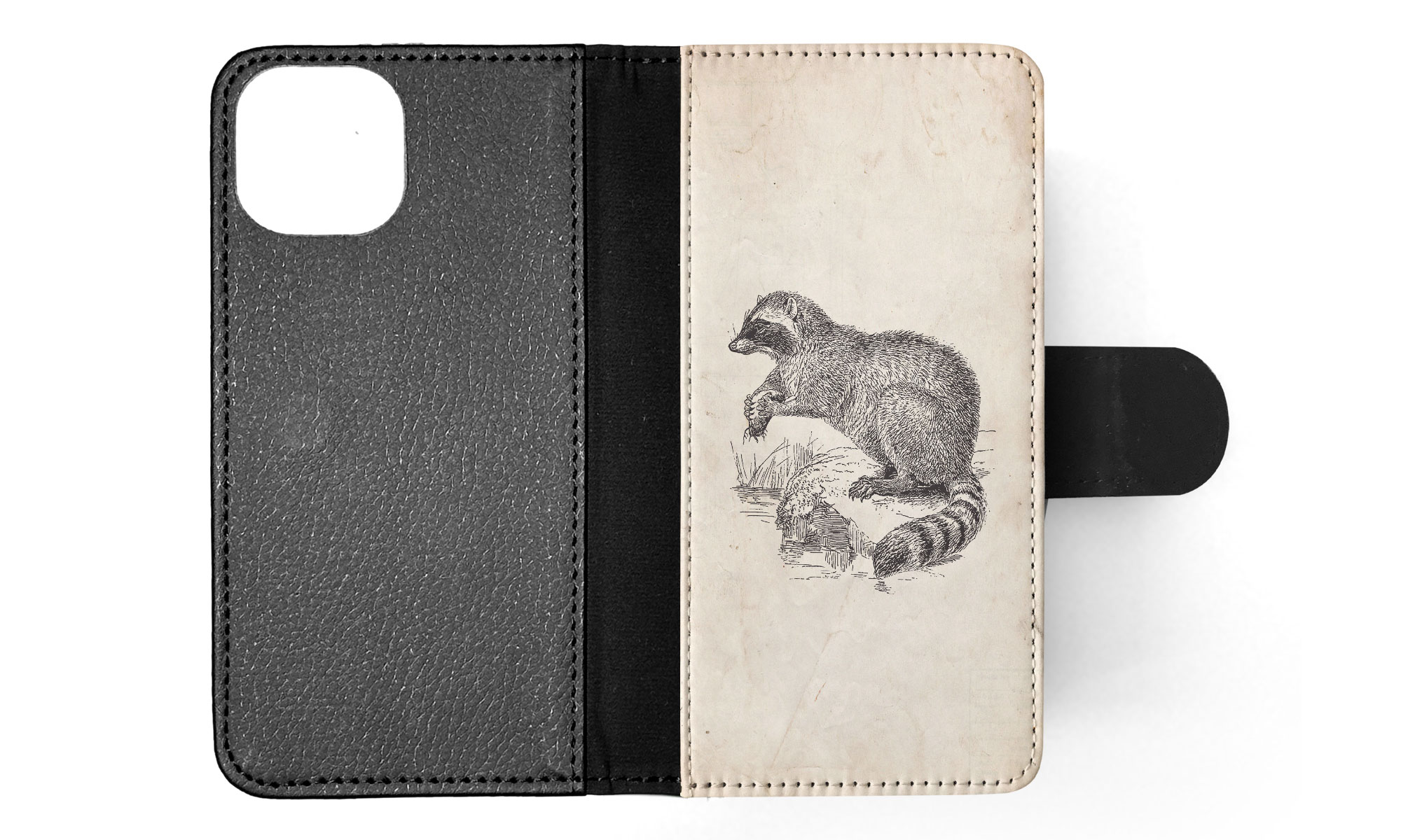 FLIP CASE FOR APPLE IPHONE|RACCOON - Imagen 44 de 193