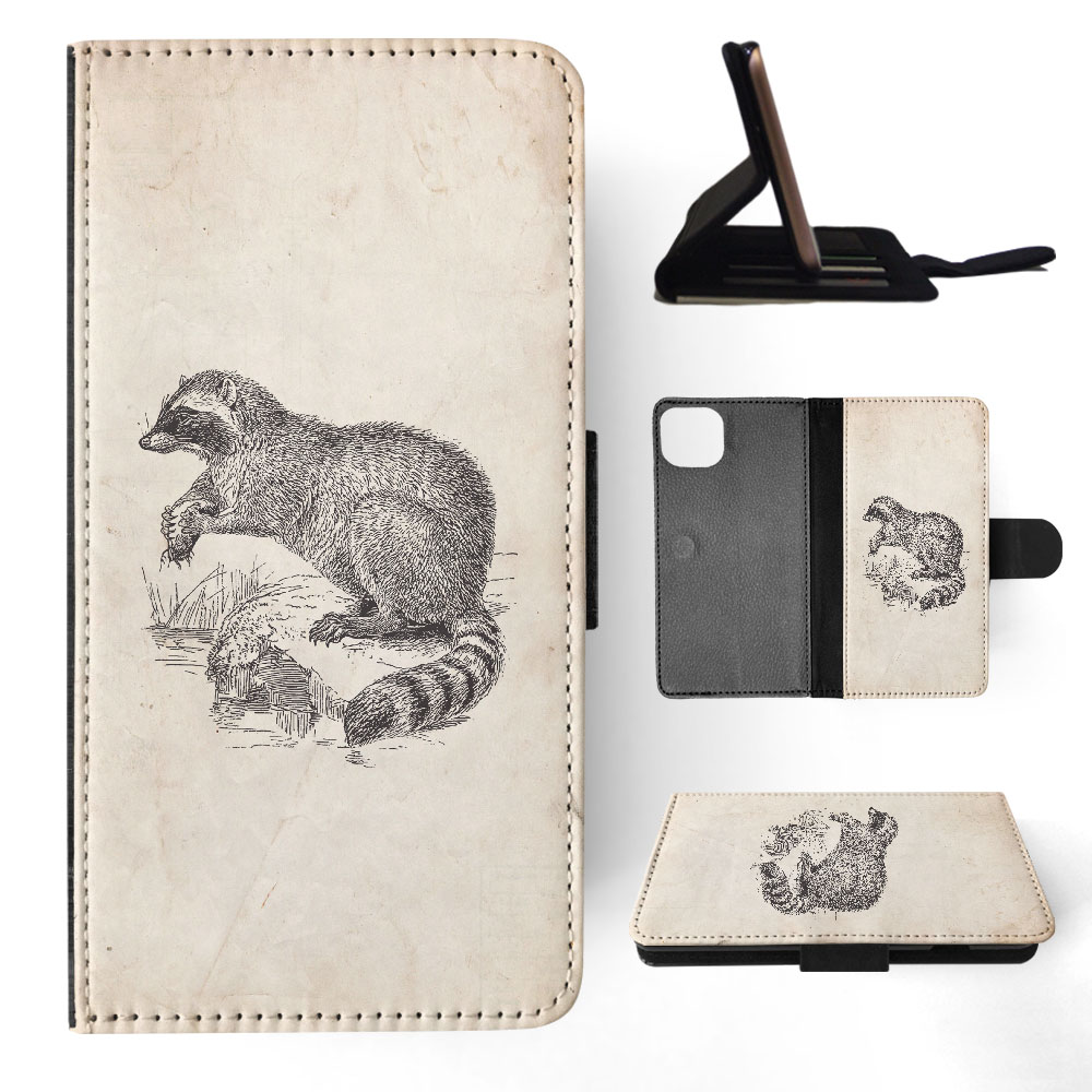 FLIP CASE FOR APPLE IPHONE|RACCOON - Imagen 36 de 193