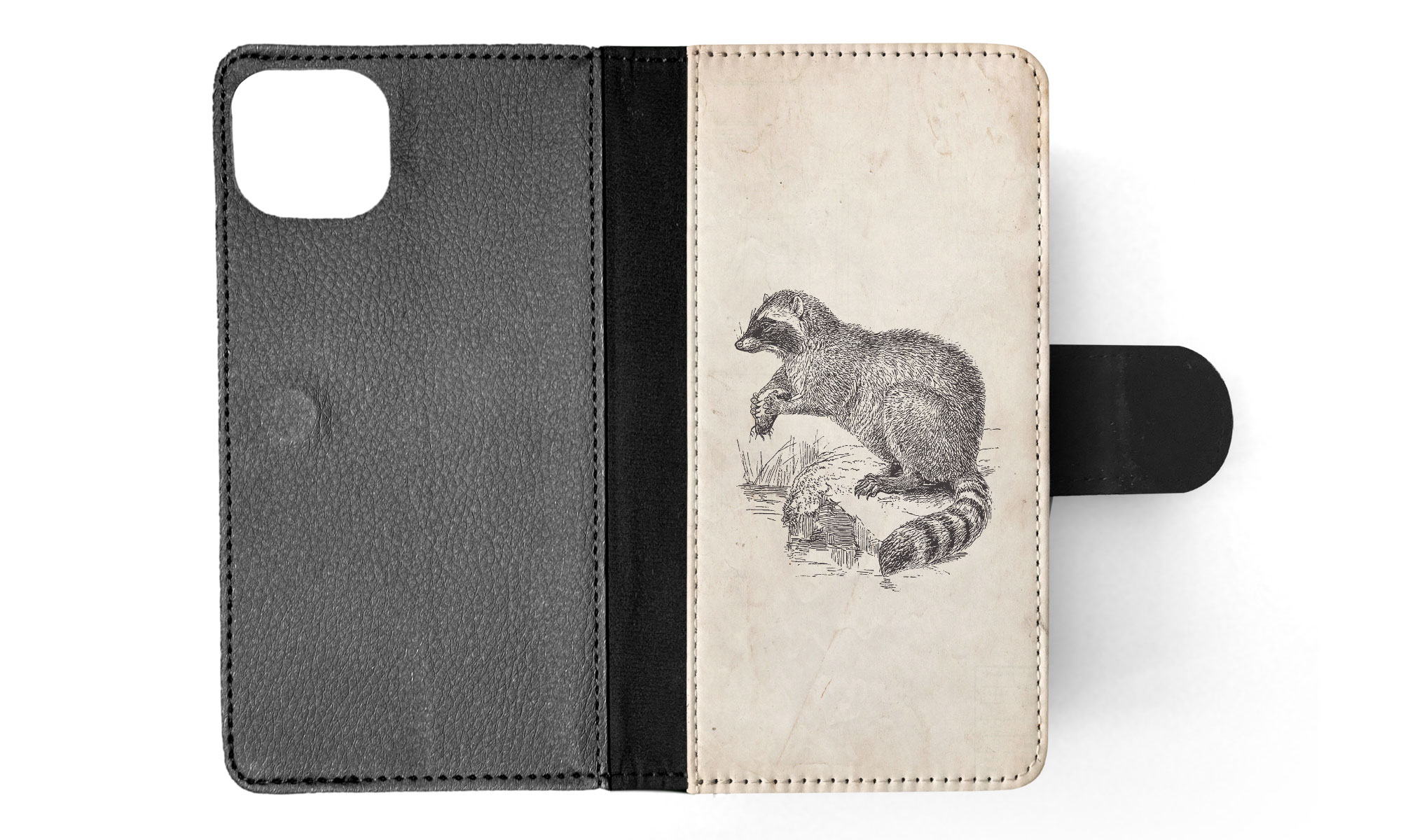 FLIP CASE FOR APPLE IPHONE|RACCOON - Imagen 39 de 193