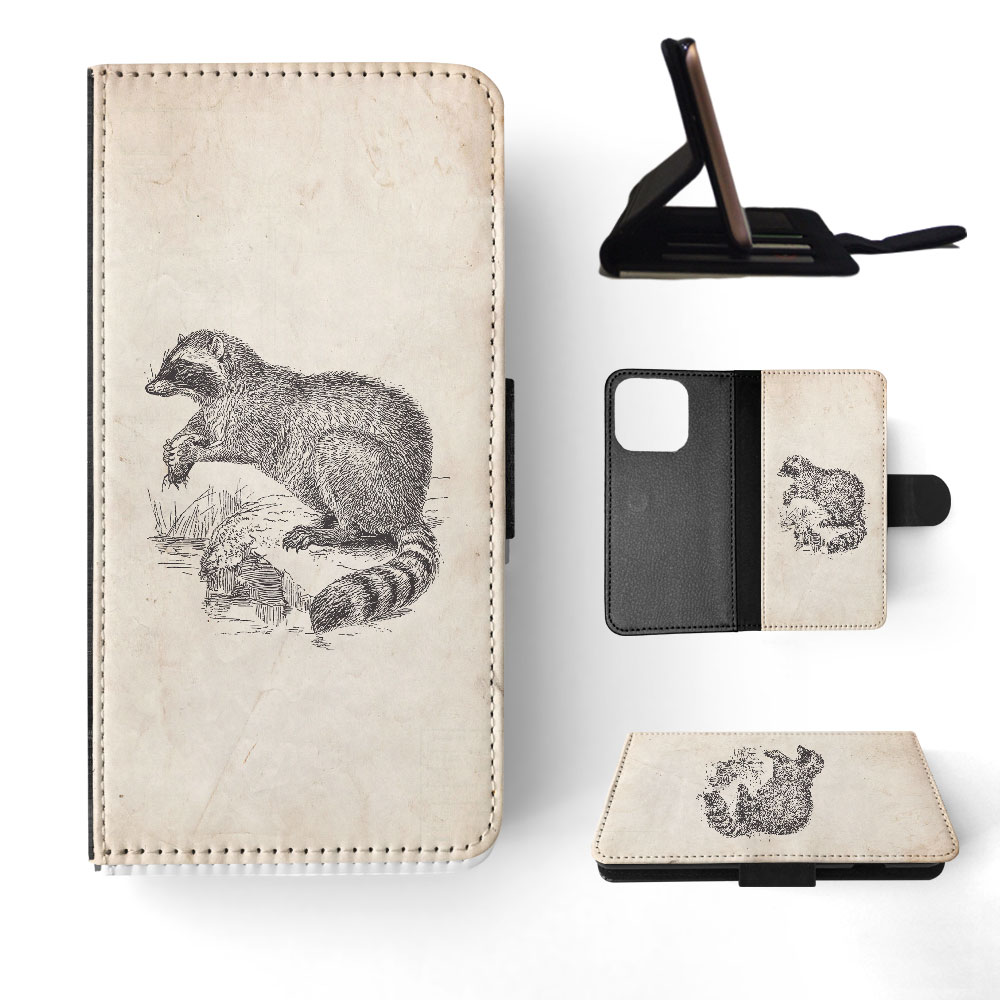 FLIP CASE FOR APPLE IPHONE|RACCOON - Imagen 31 de 193