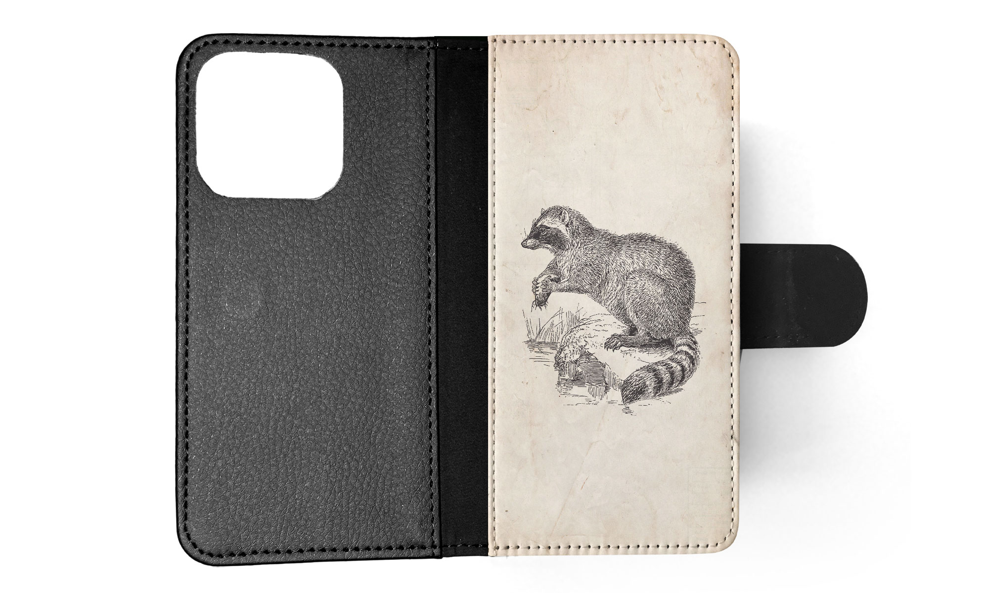 FLIP CASE FOR APPLE IPHONE|RACCOON - Imagen 34 de 193
