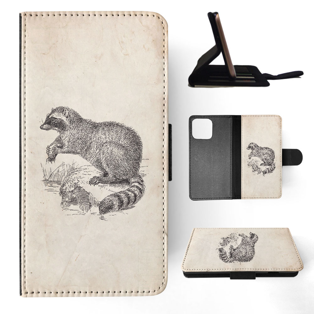FLIP CASE FOR APPLE IPHONE|RACCOON - Imagen 26 de 193