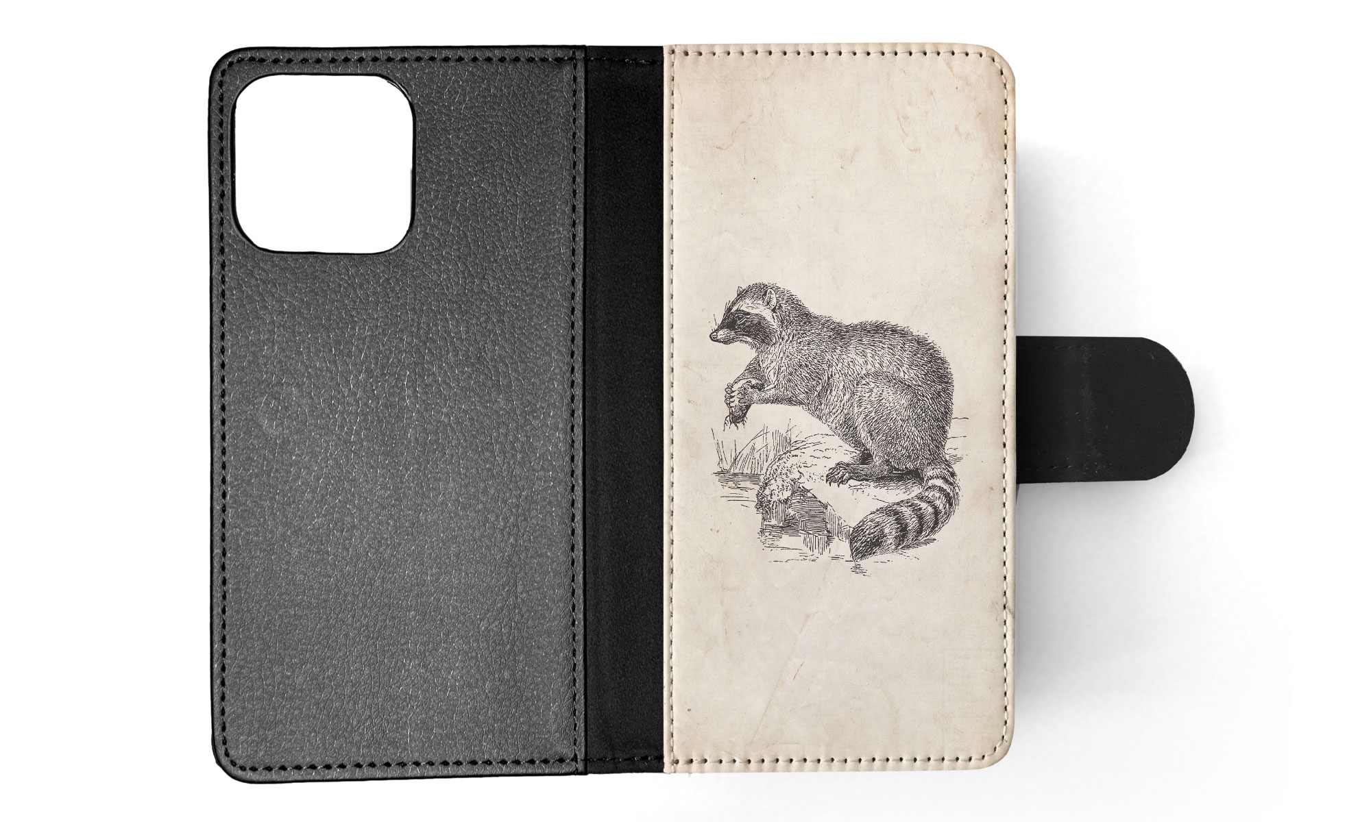 FLIP CASE FOR APPLE IPHONE|RACCOON - Imagen 29 de 193